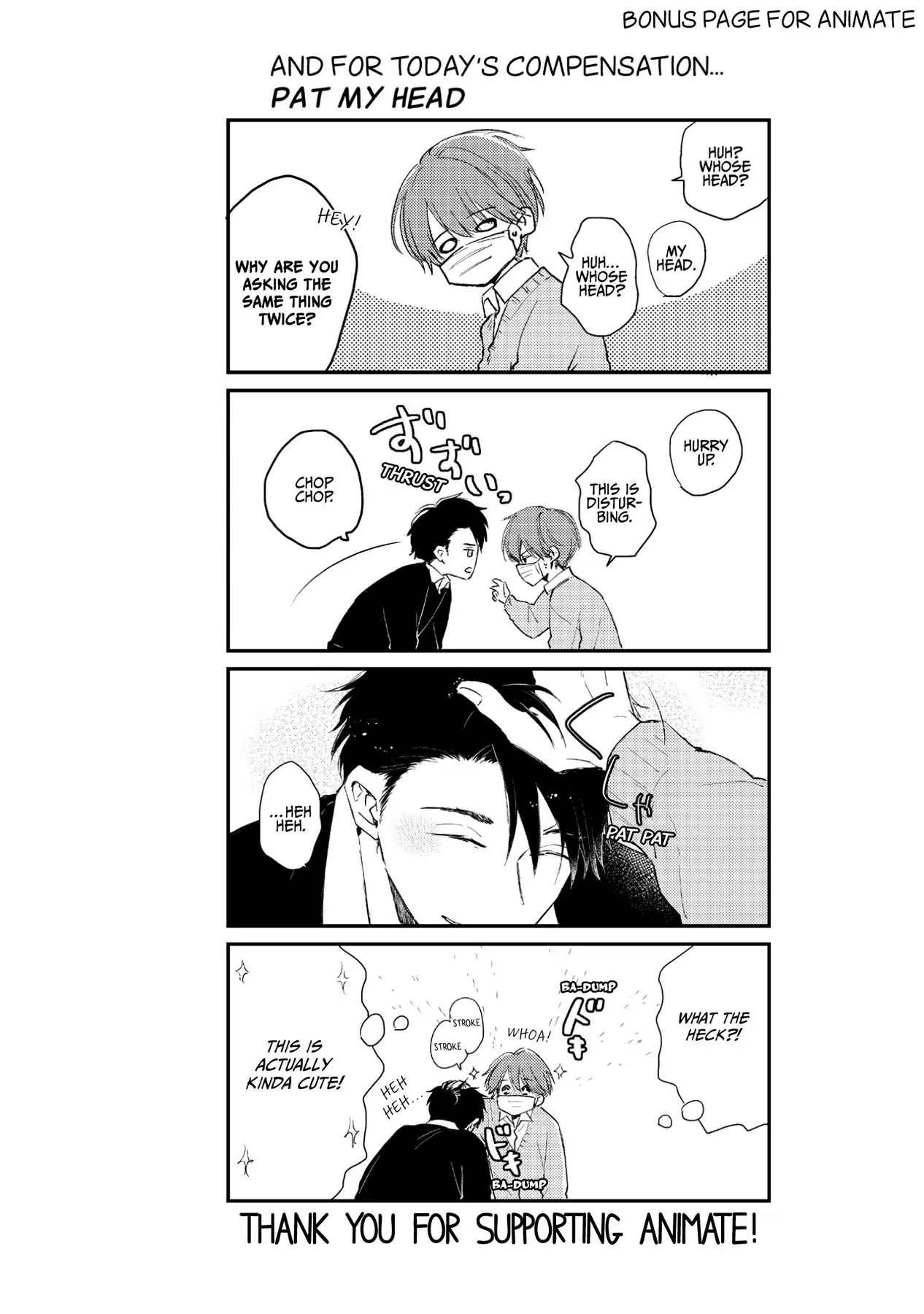 Mask Danshi wa Koishitakunai no ni (Official) - Volume 1 Chapter 10.1 manhwa