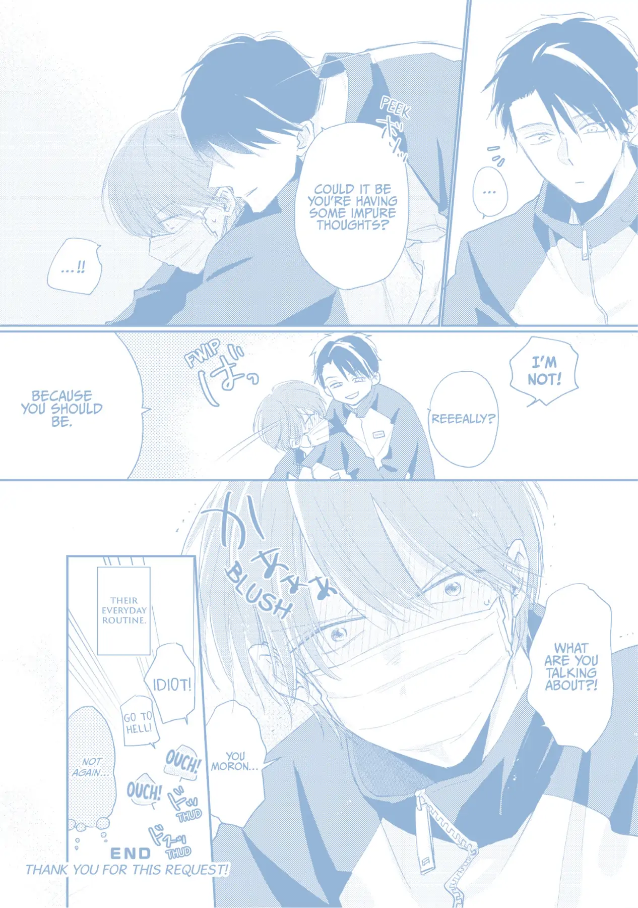 Mask Danshi wa Koishitakunai no ni (Official) - Volume 1 Chapter 10.1 manhwa