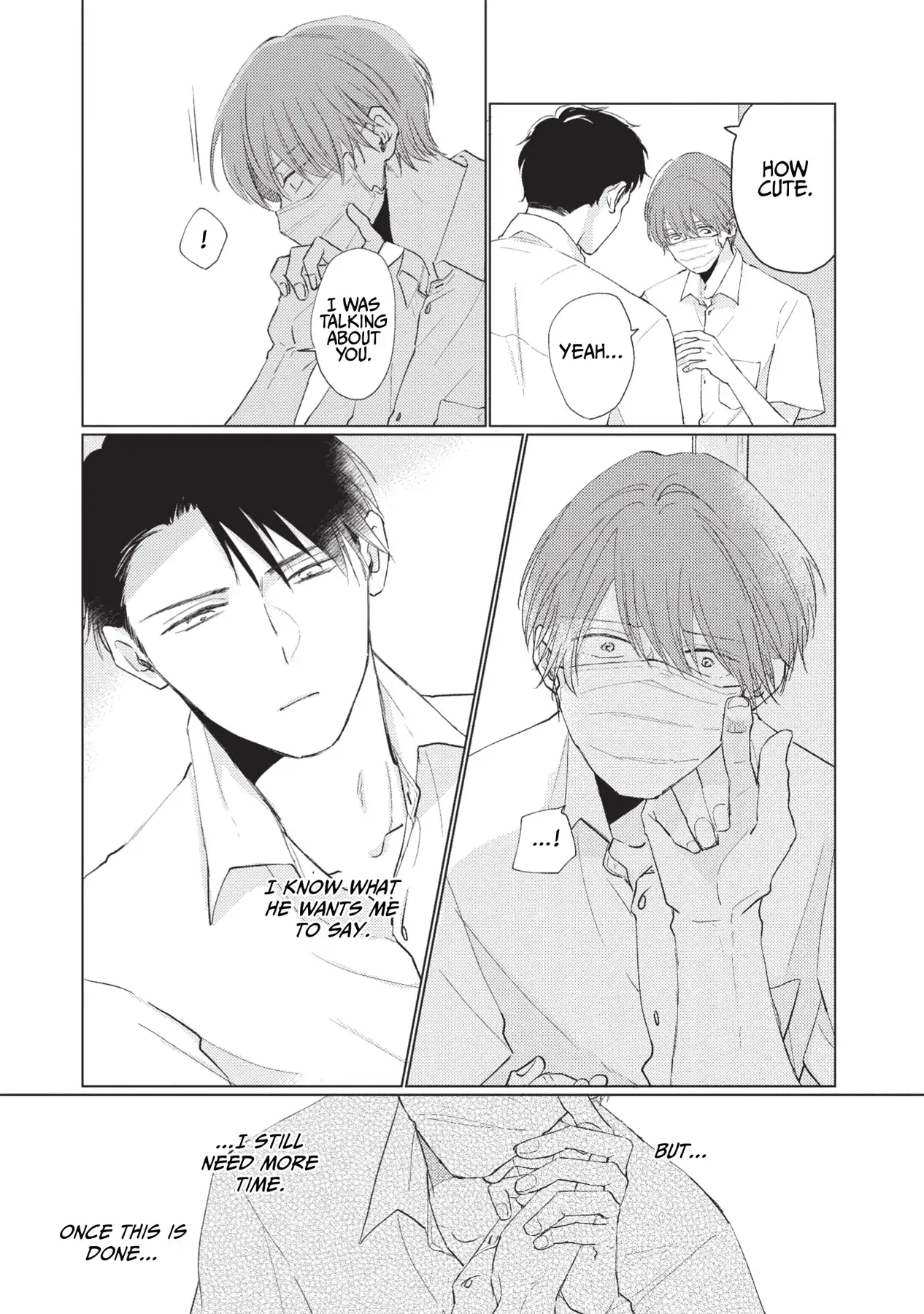 Mask Danshi wa Koishitakunai no ni (Official) - Volume 1 Chapter 10 manhwa
