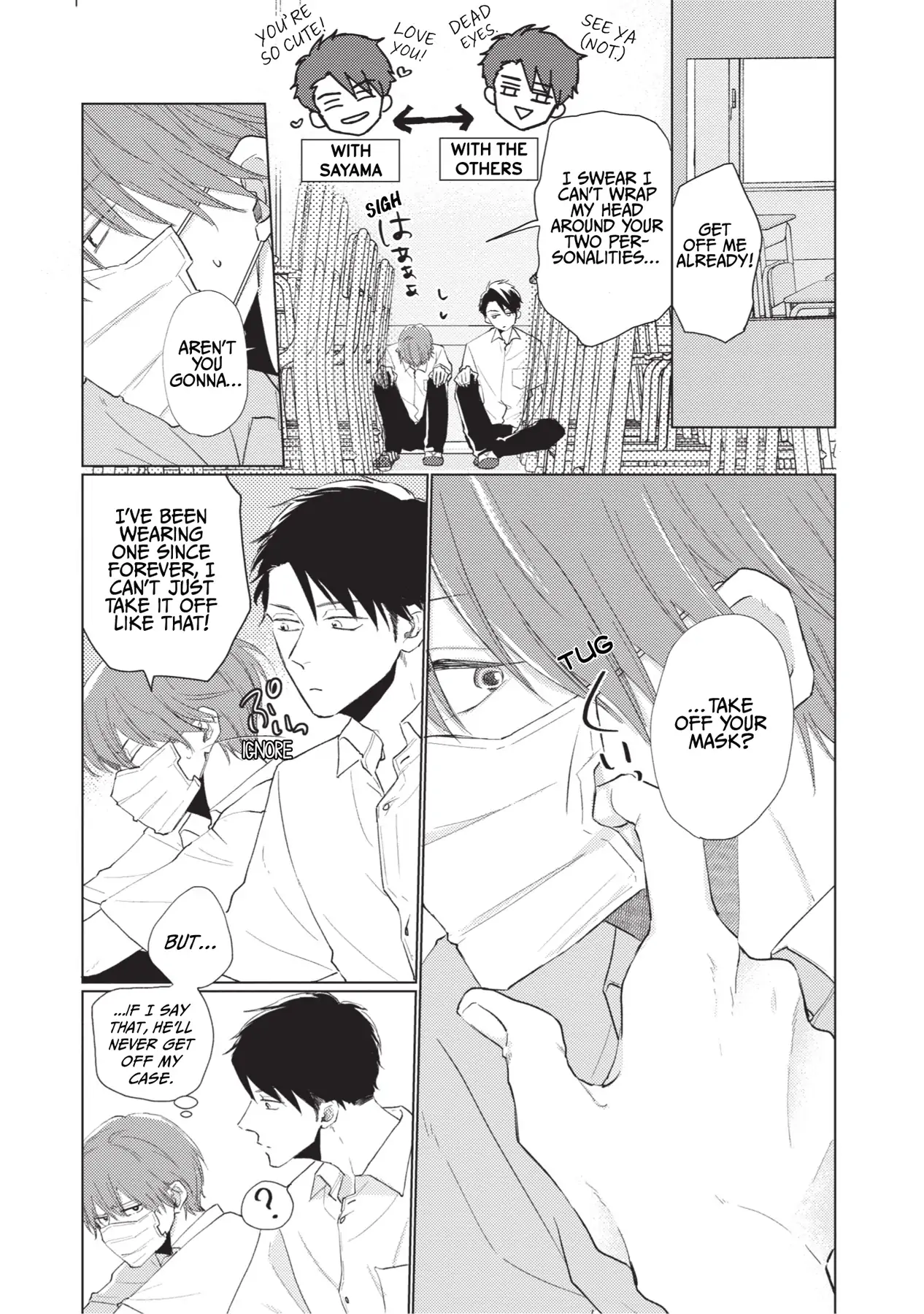 Mask Danshi wa Koishitakunai no ni (Official) - Volume 1 Chapter 10 manhwa