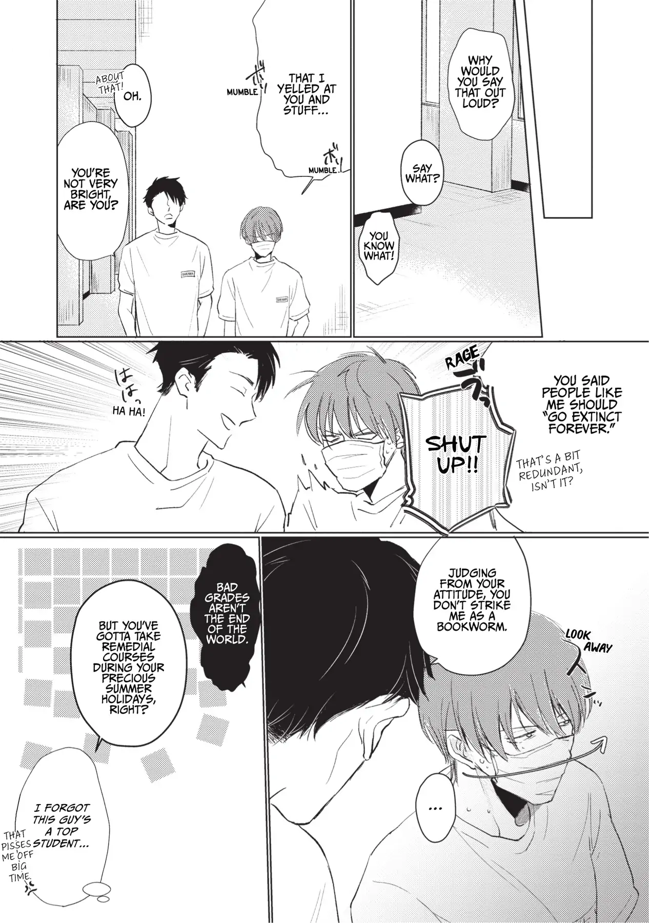 Mask Danshi wa Koishitakunai no ni (Official) - Volume 1 Chapter 2 manhwa
