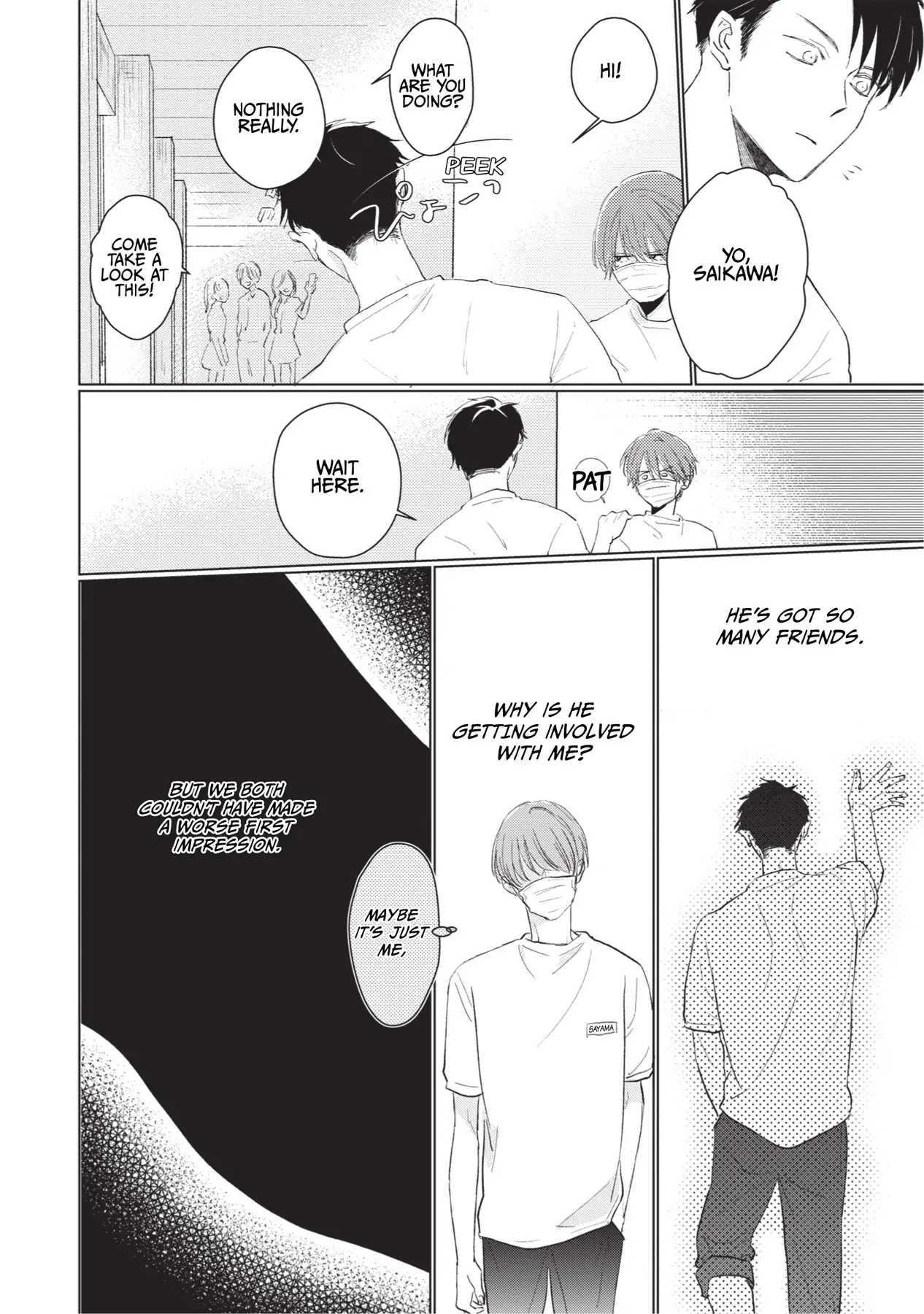 Mask Danshi wa Koishitakunai no ni (Official) - Volume 1 Chapter 2 manhwa