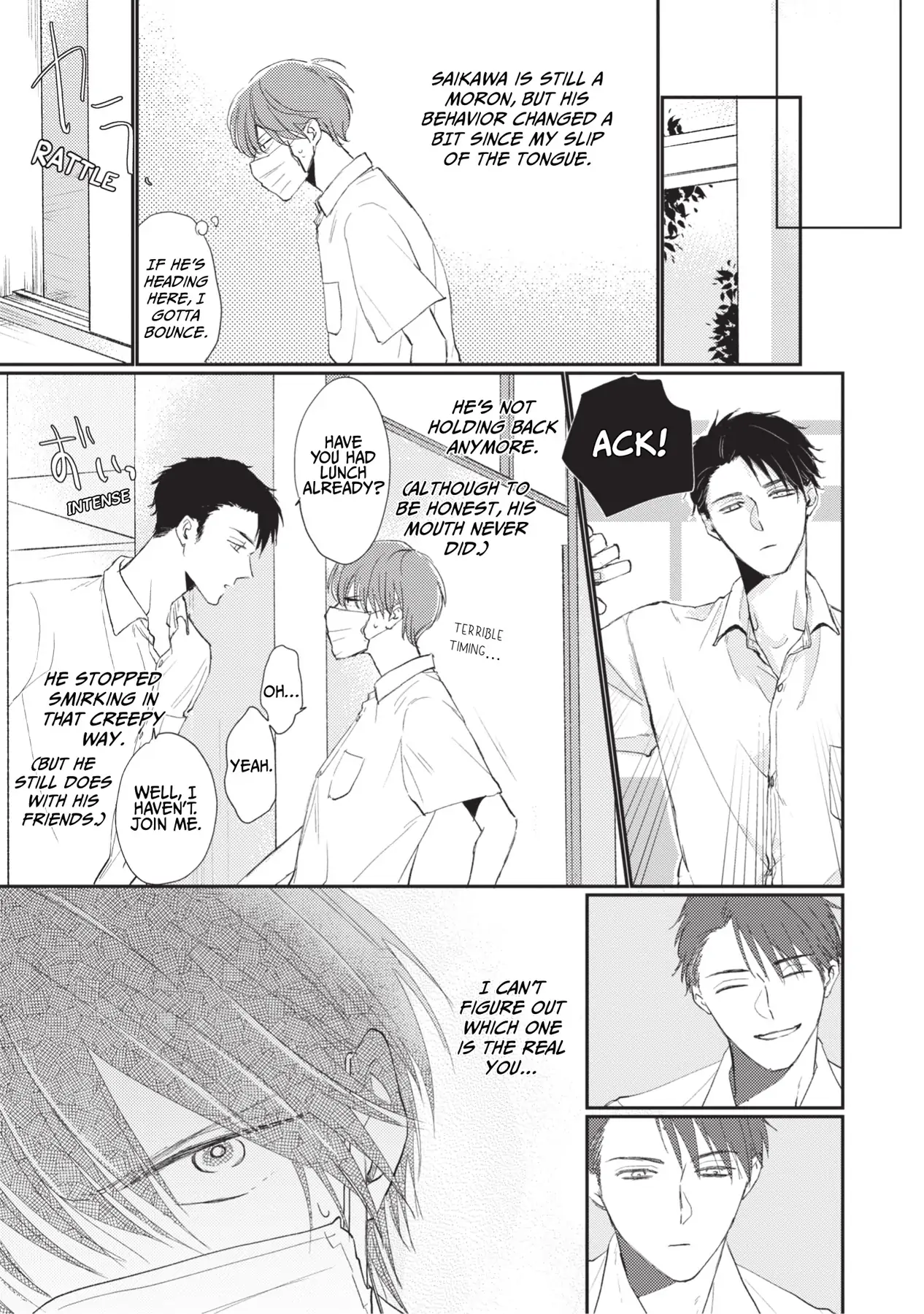 Mask Danshi wa Koishitakunai no ni (Official) - Volume 1 Chapter 3 manhwa