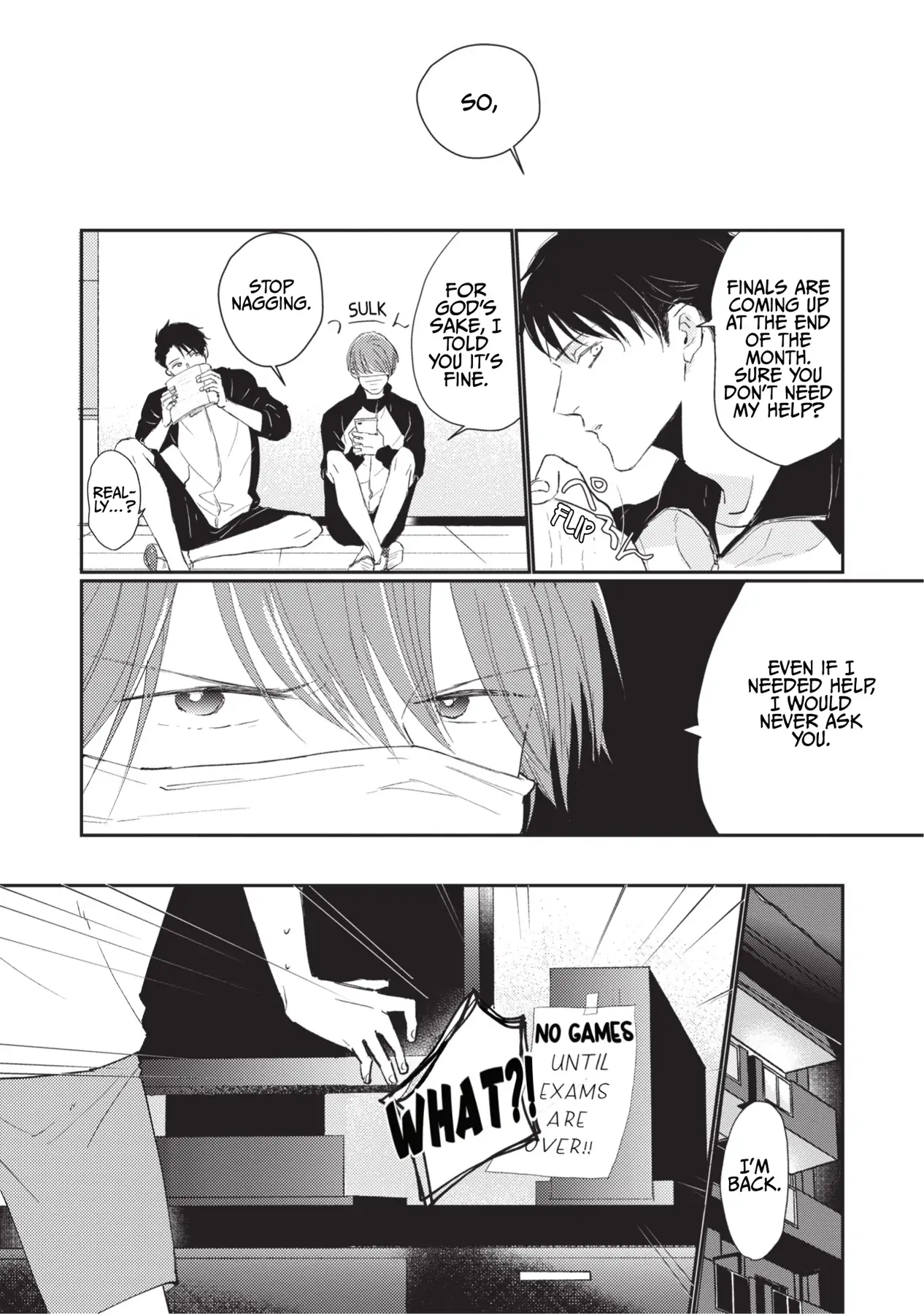 Mask Danshi wa Koishitakunai no ni (Official) - Volume 1 Chapter 3 manhwa