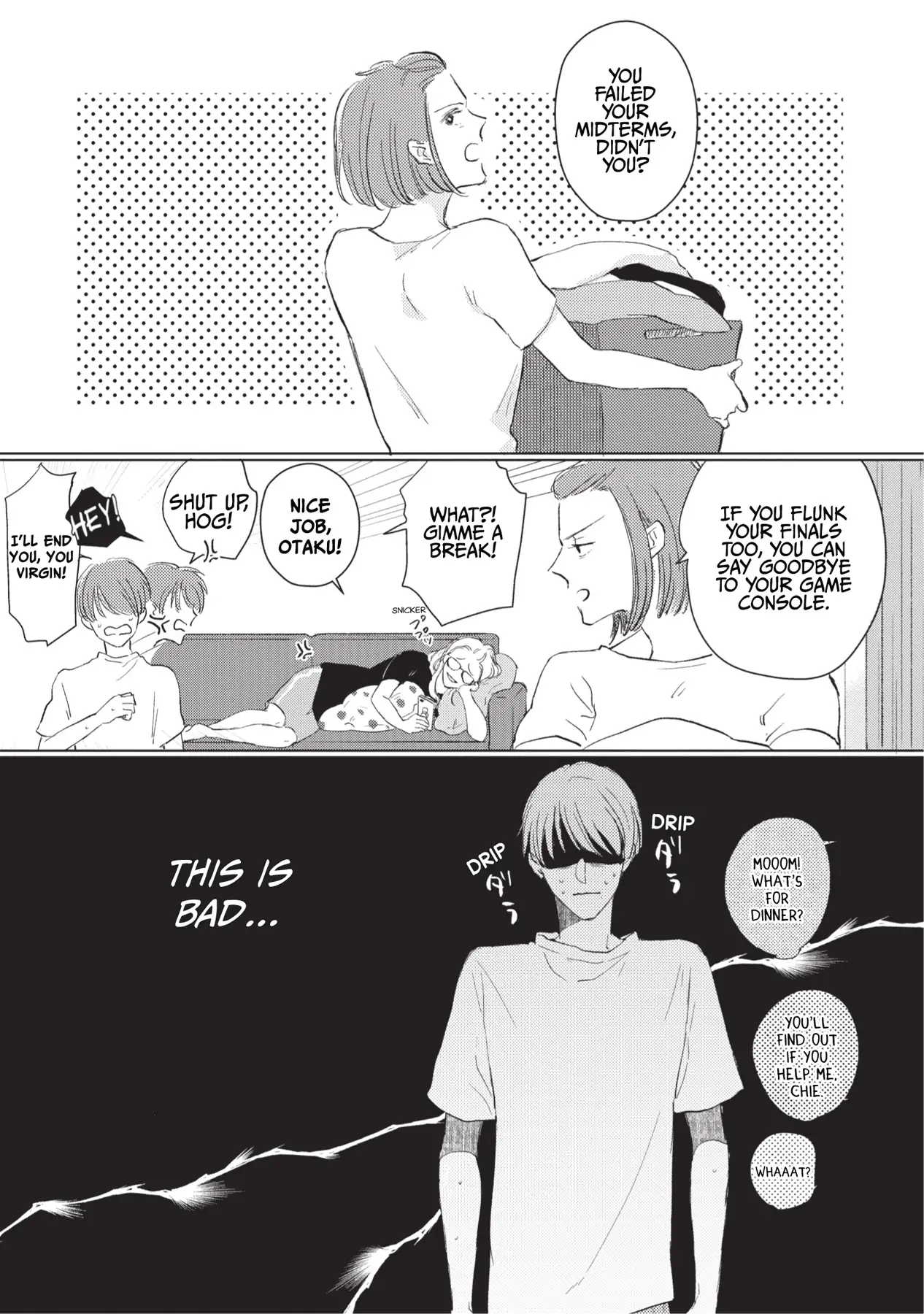 Mask Danshi wa Koishitakunai no ni (Official) - Volume 1 Chapter 3 manhwa