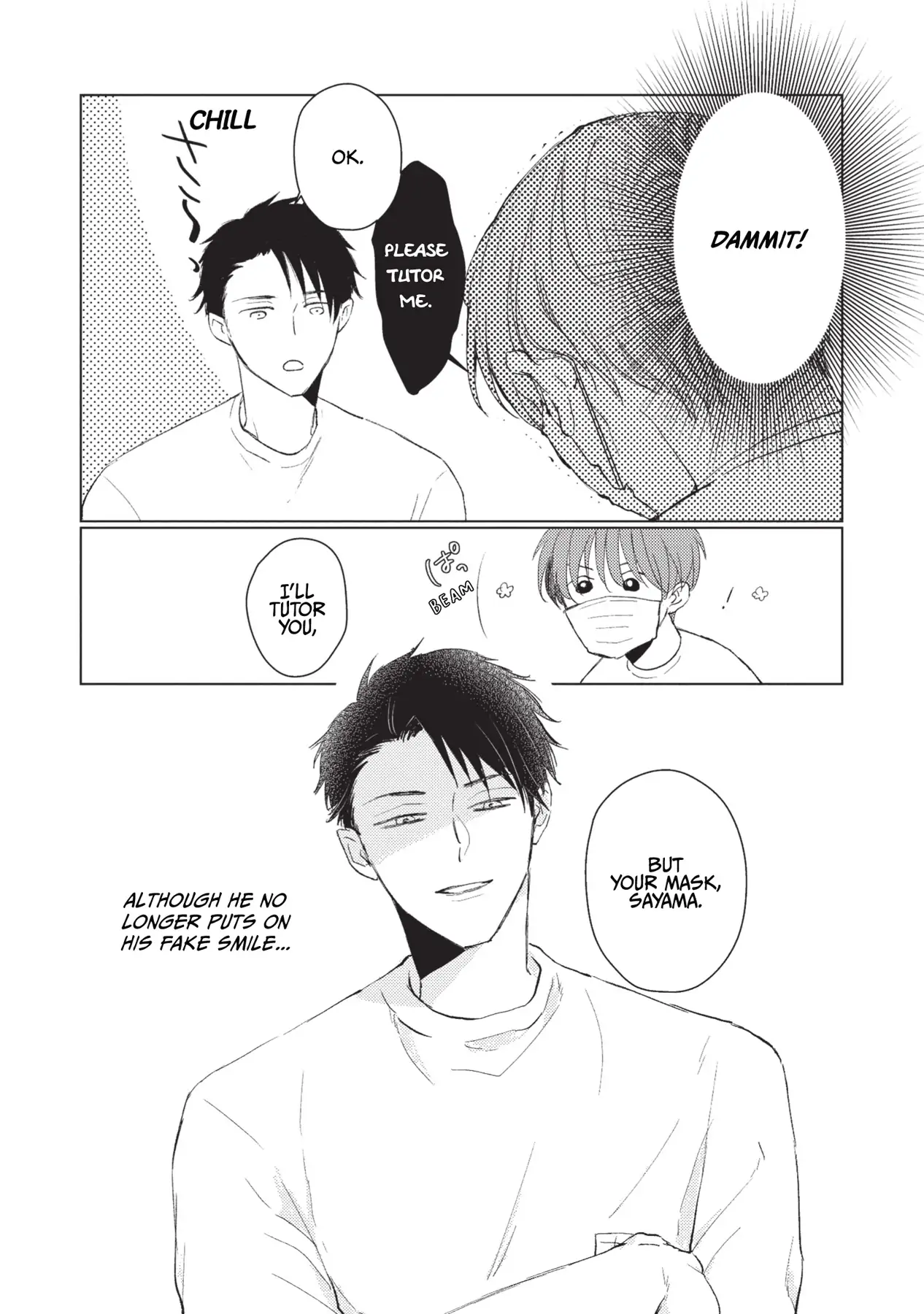 Mask Danshi wa Koishitakunai no ni (Official) - Volume 1 Chapter 3 manhwa