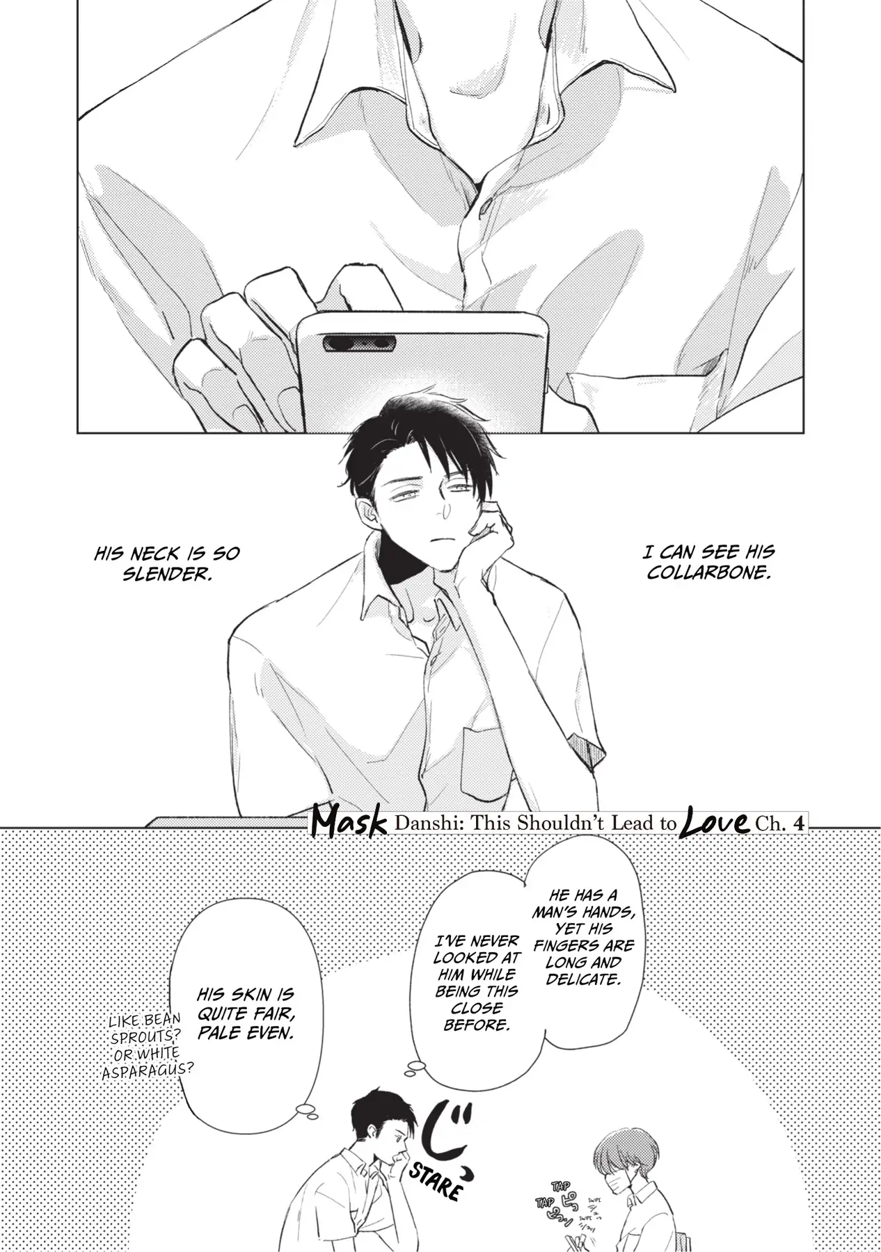 Mask Danshi wa Koishitakunai no ni (Official) - Volume 1 Chapter 4 manhwa