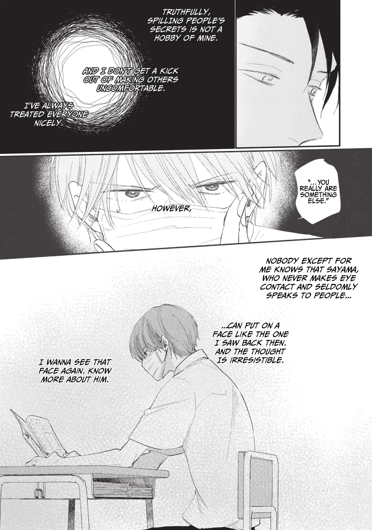Mask Danshi wa Koishitakunai no ni (Official) - Volume 1 Chapter 4 manhwa
