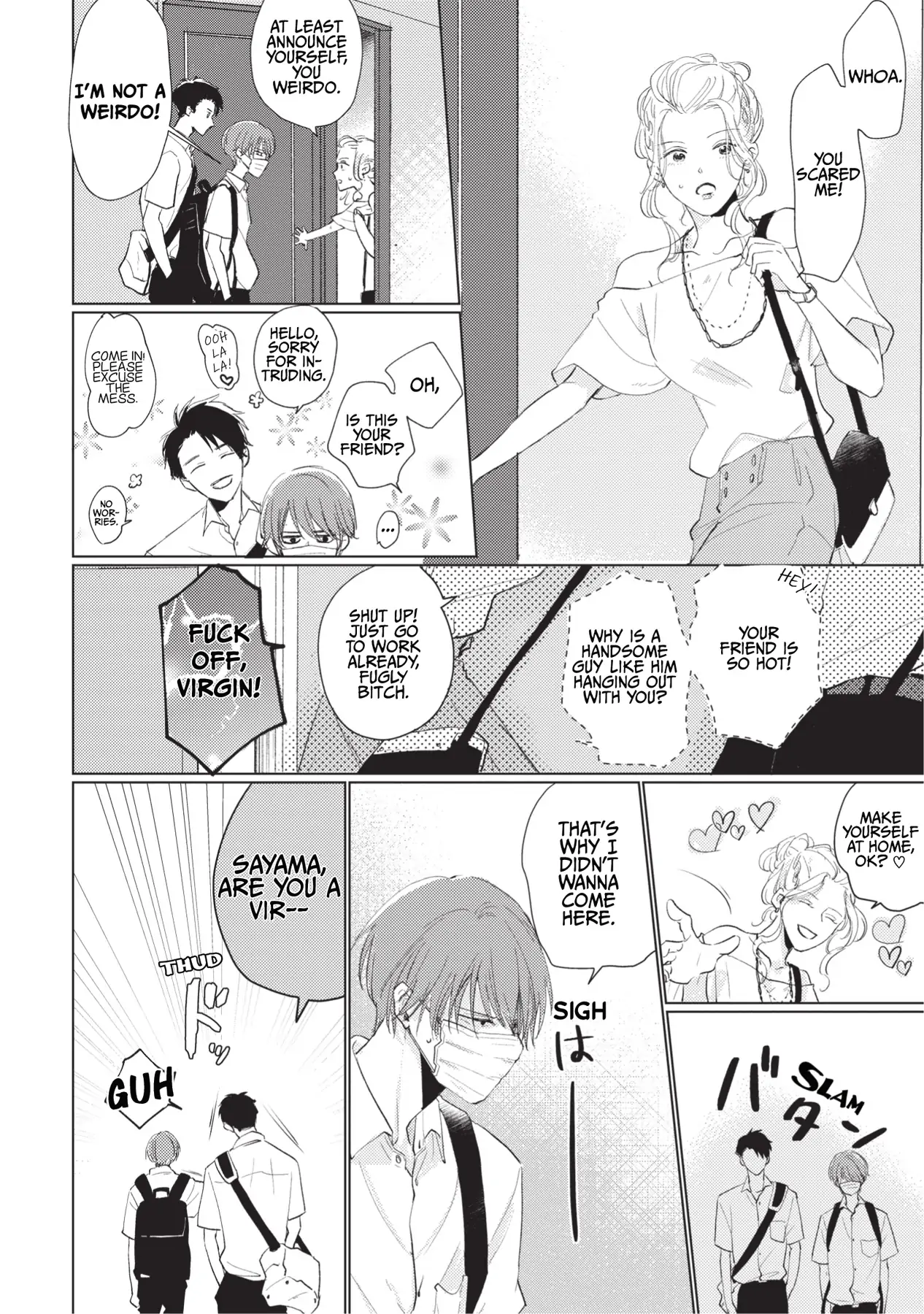 Mask Danshi wa Koishitakunai no ni (Official) - Volume 1 Chapter 4 manhwa