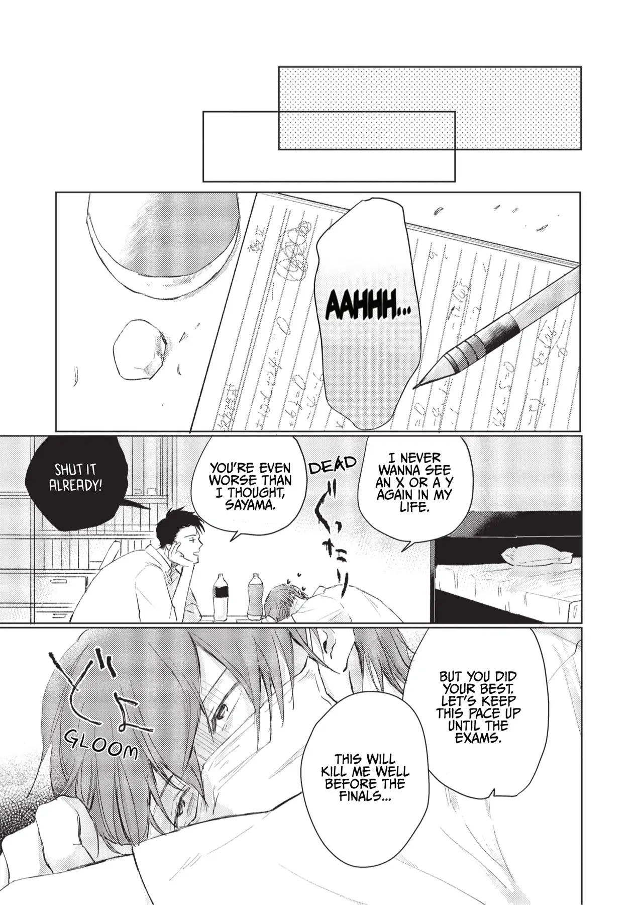 Mask Danshi wa Koishitakunai no ni (Official) - Volume 1 Chapter 4 manhwa