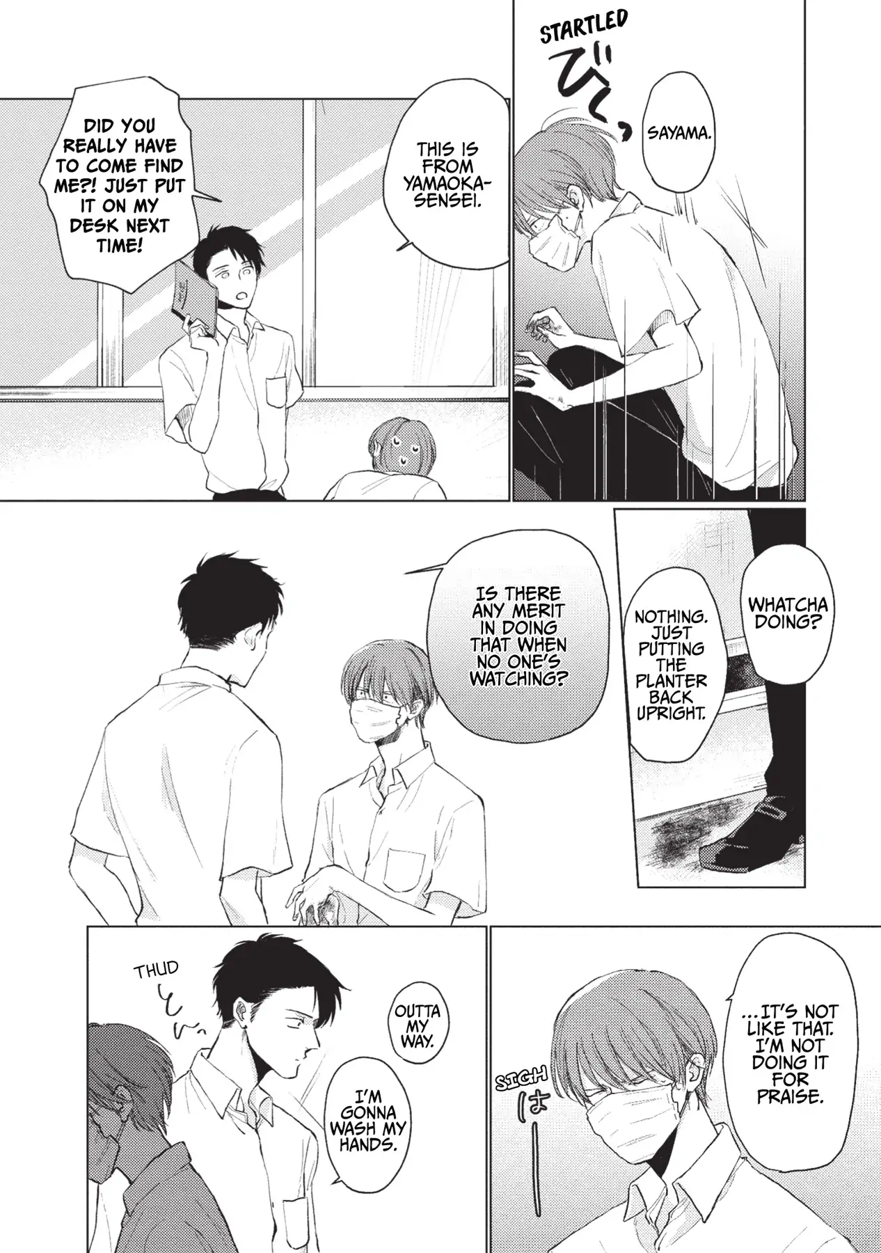 Mask Danshi wa Koishitakunai no ni (Official) - Volume 1 Chapter 5 manhwa