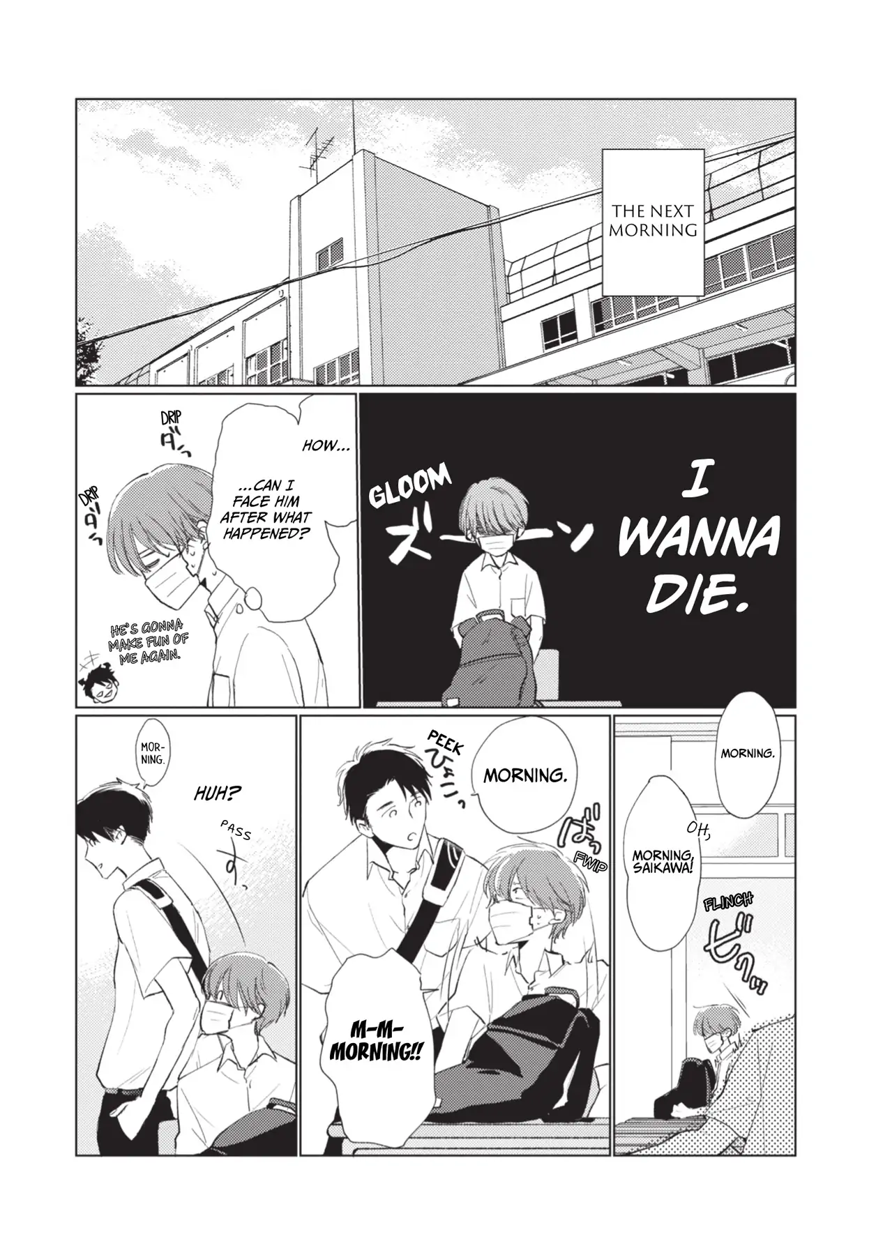 Mask Danshi wa Koishitakunai no ni (Official) - Volume 1 Chapter 6 manhwa