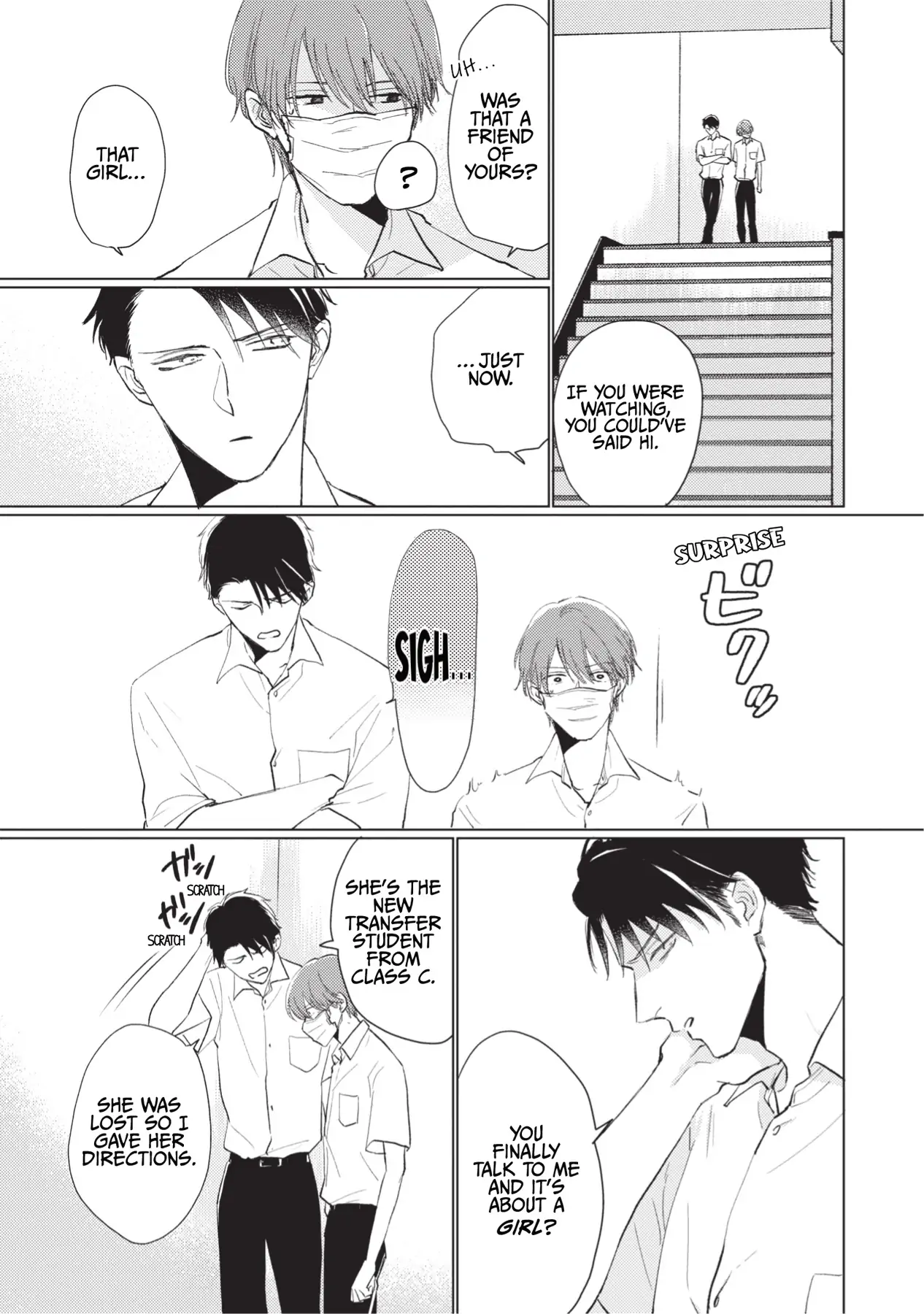 Mask Danshi wa Koishitakunai no ni (Official) - Volume 1 Chapter 7 manhwa