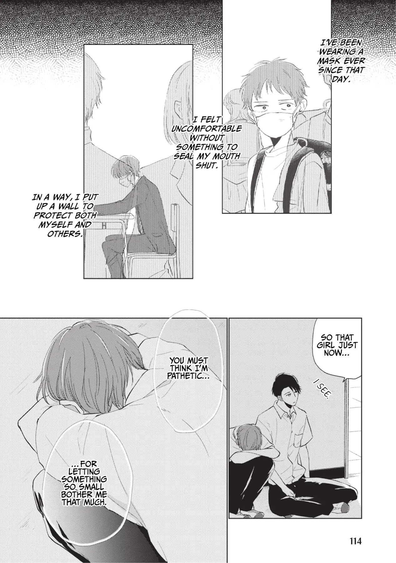 Mask Danshi wa Koishitakunai no ni (Official) - Volume 1 Chapter 8 manhwa