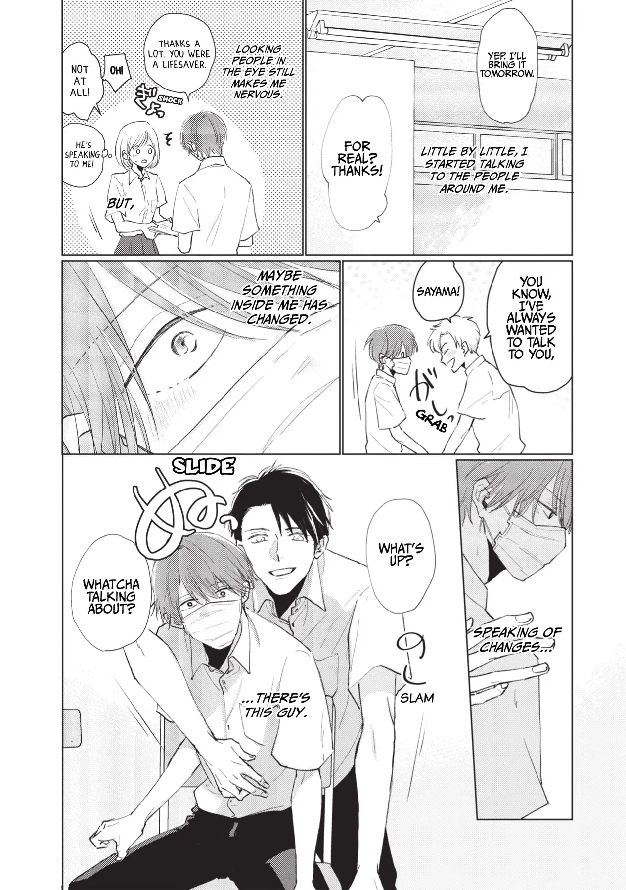 Mask Danshi wa Koishitakunai no ni (Official) - Volume 1 Chapter 9 manhwa