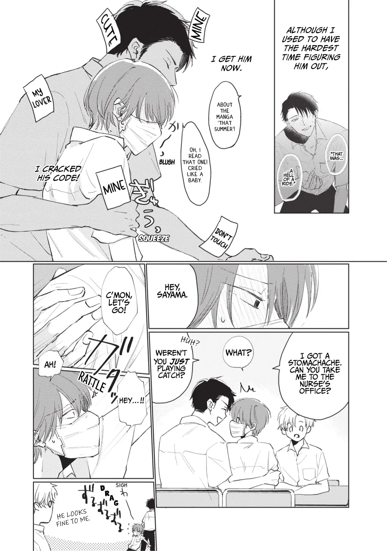 Mask Danshi wa Koishitakunai no ni (Official) - Volume 1 Chapter 9 manhwa