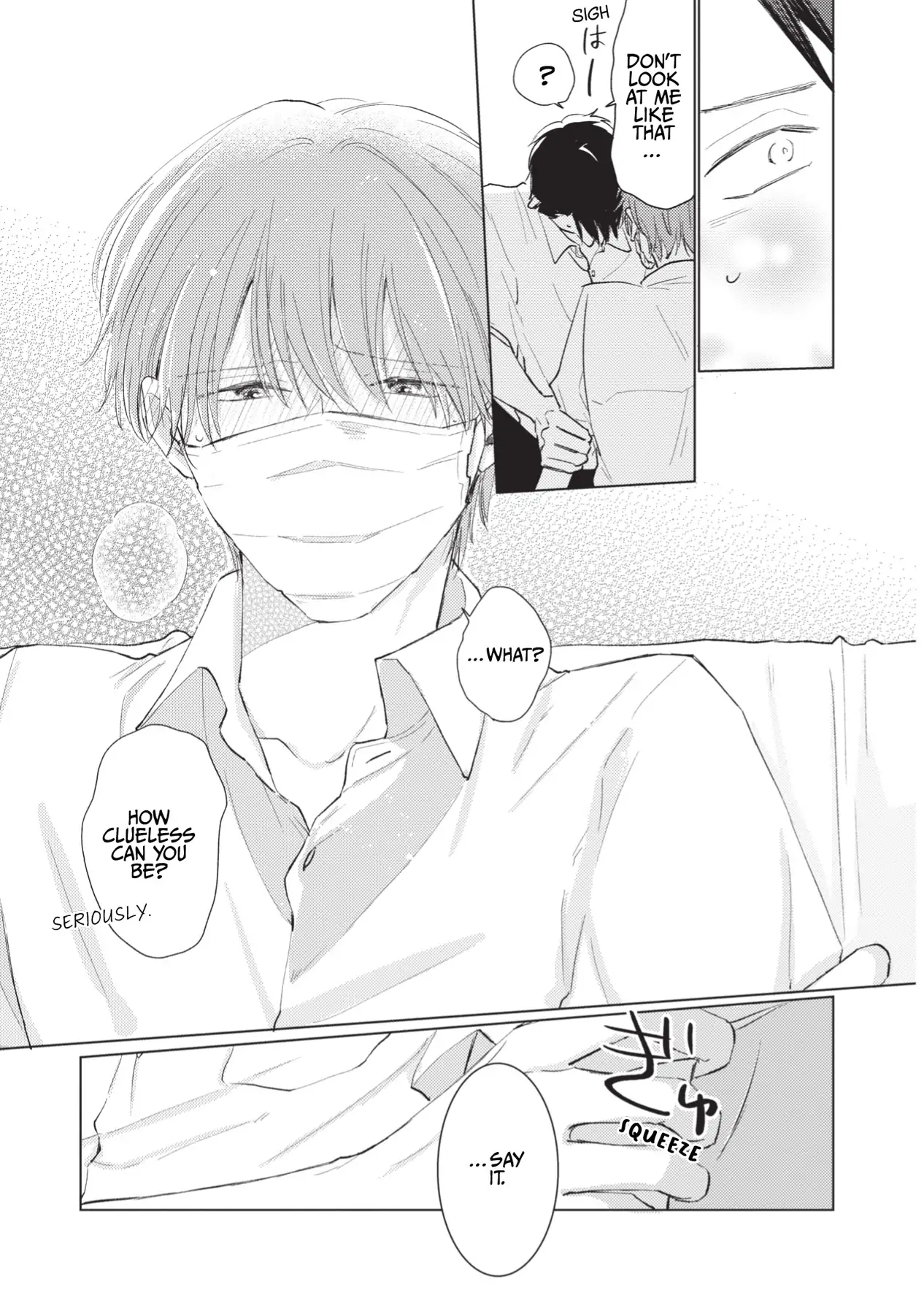 Mask Danshi wa Koishitakunai no ni (Official) - Volume 1 Chapter 9 manhwa