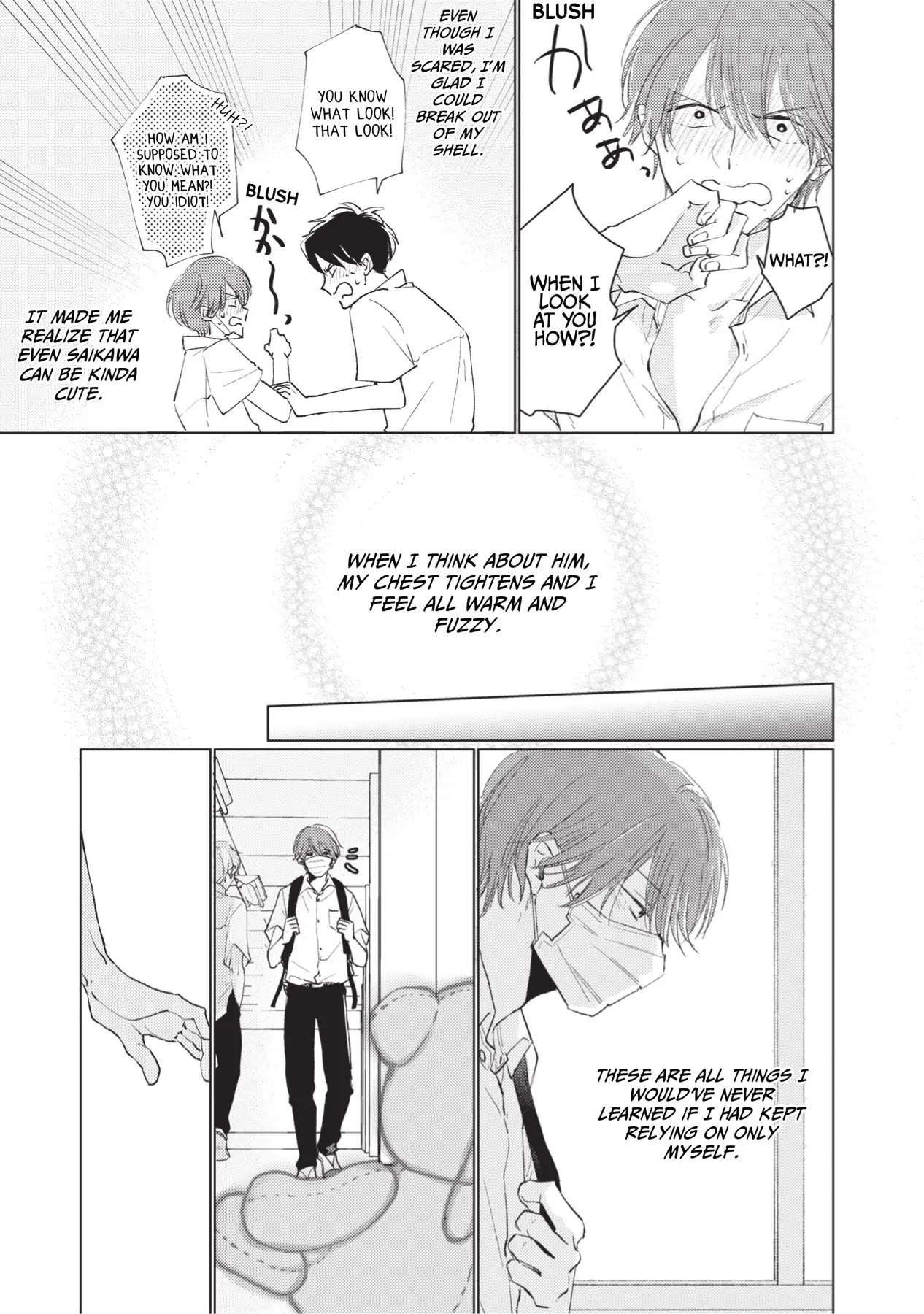 Mask Danshi wa Koishitakunai no ni (Official) - Volume 1 Chapter 9 manhwa