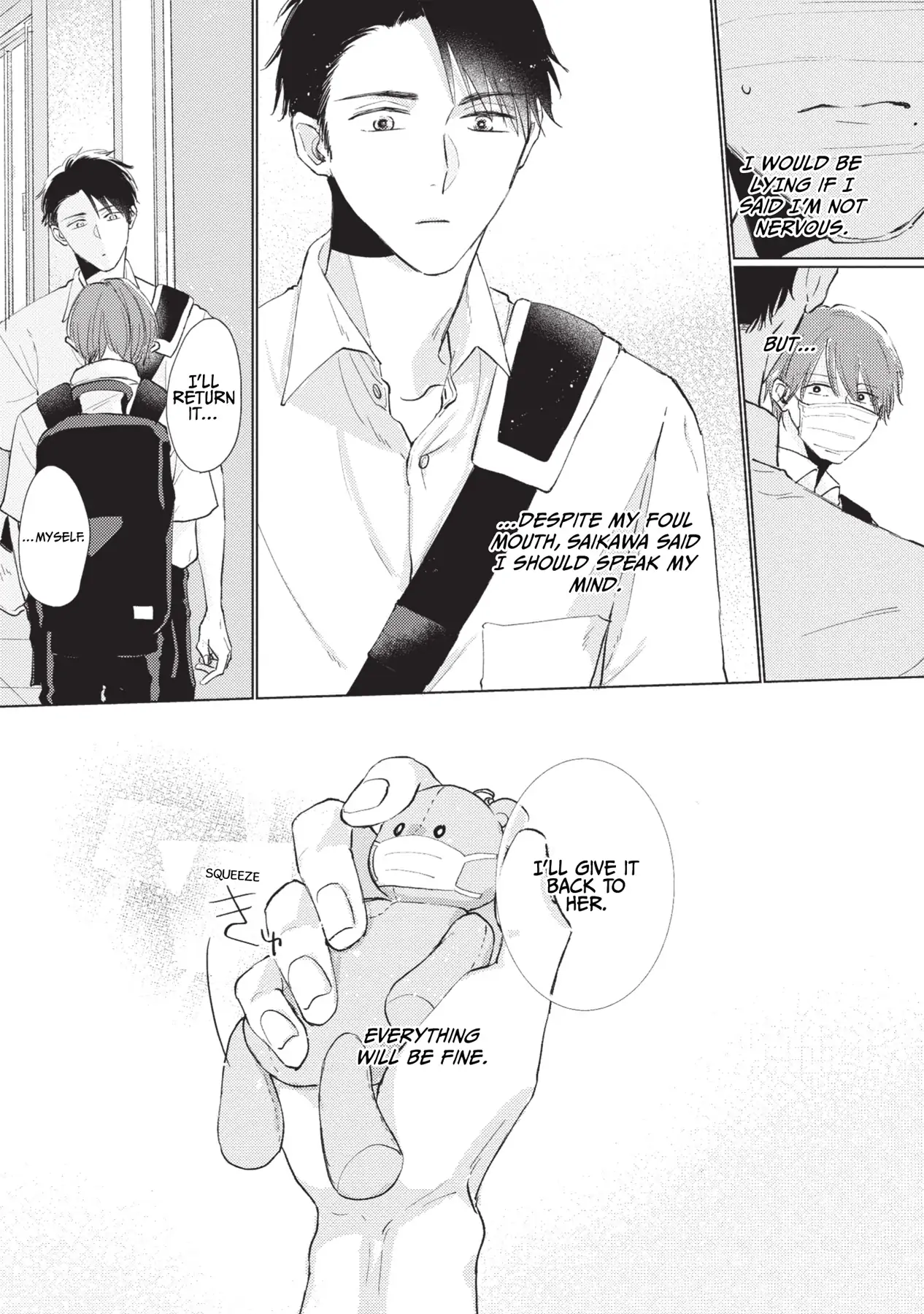 Mask Danshi wa Koishitakunai no ni (Official) - Volume 1 Chapter 9 manhwa