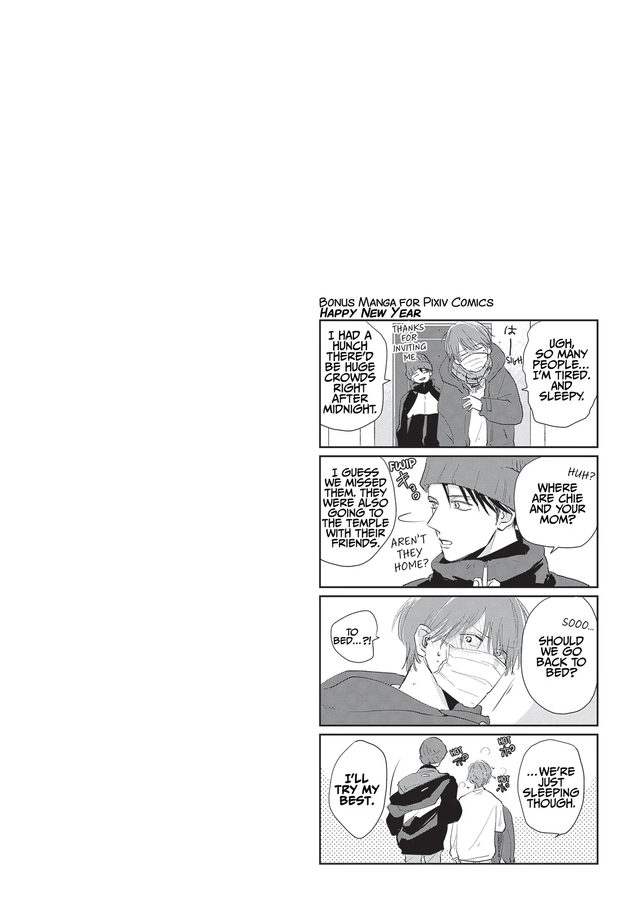 Mask Danshi wa Koishitakunai no ni (Official) - Volume 2 Chapter 10.8 manhwa