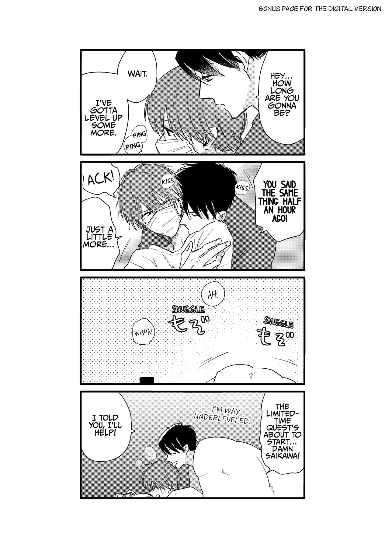 Mask Danshi wa Koishitakunai no ni (Official) - Volume 2 Chapter 10.8 manhwa