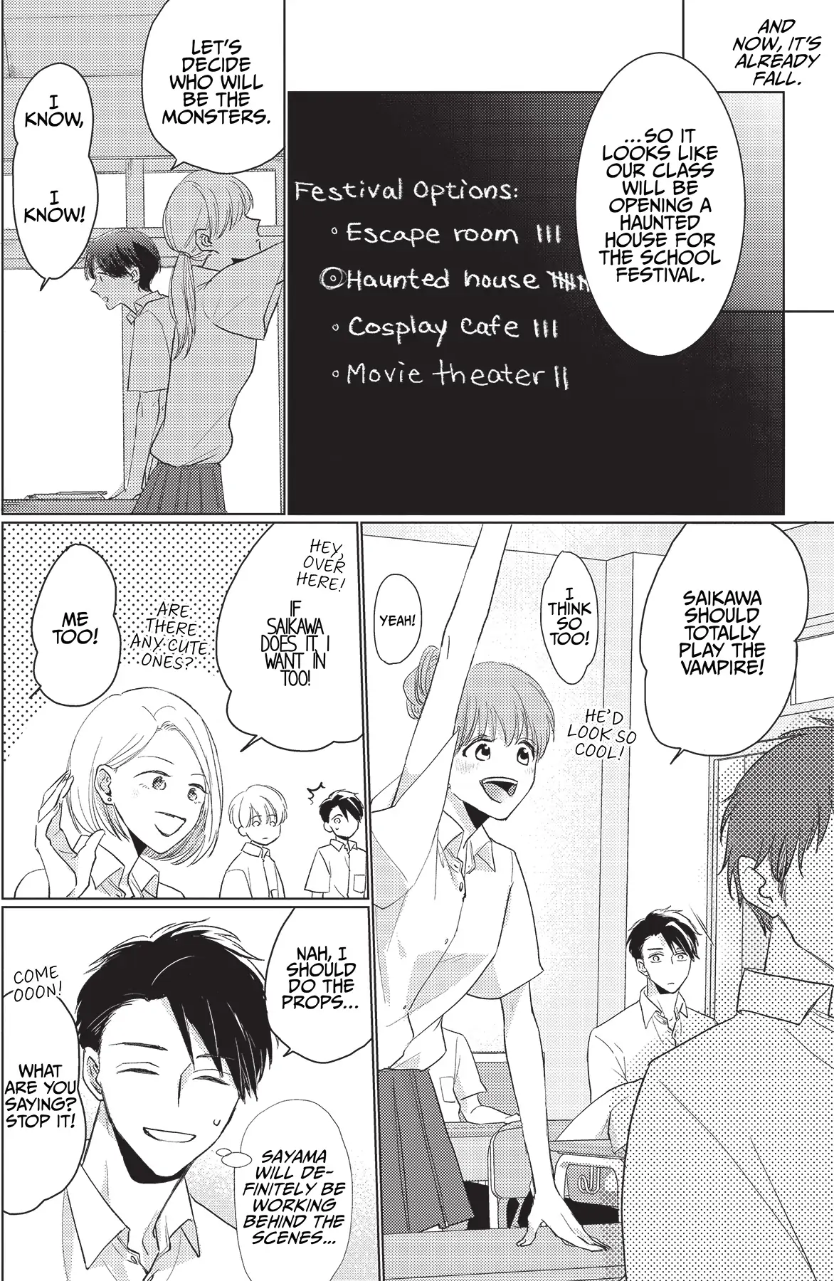 Mask Danshi wa Koishitakunai no ni (Official) - Volume 2 Chapter 11 manhwa