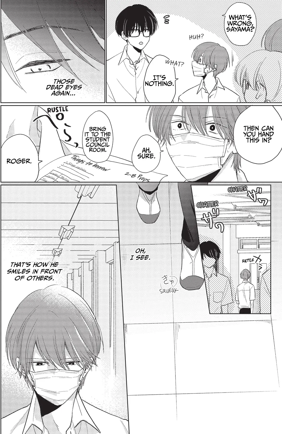 Mask Danshi wa Koishitakunai no ni (Official) - Volume 2 Chapter 11 manhwa