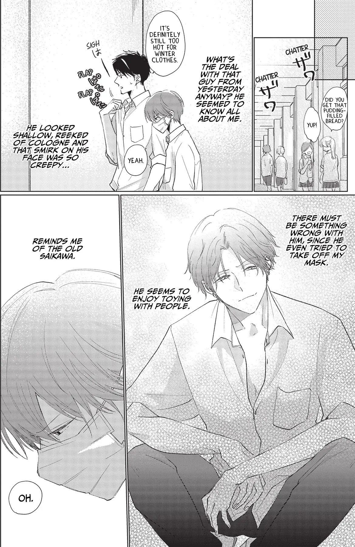 Mask Danshi wa Koishitakunai no ni (Official) - Volume 2 Chapter 12 manhwa