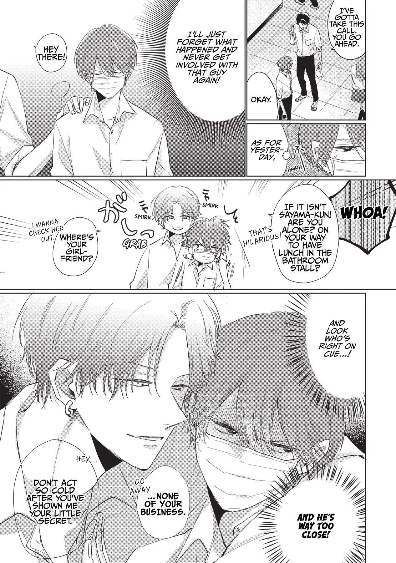 Mask Danshi wa Koishitakunai no ni (Official) - Volume 2 Chapter 12 manhwa