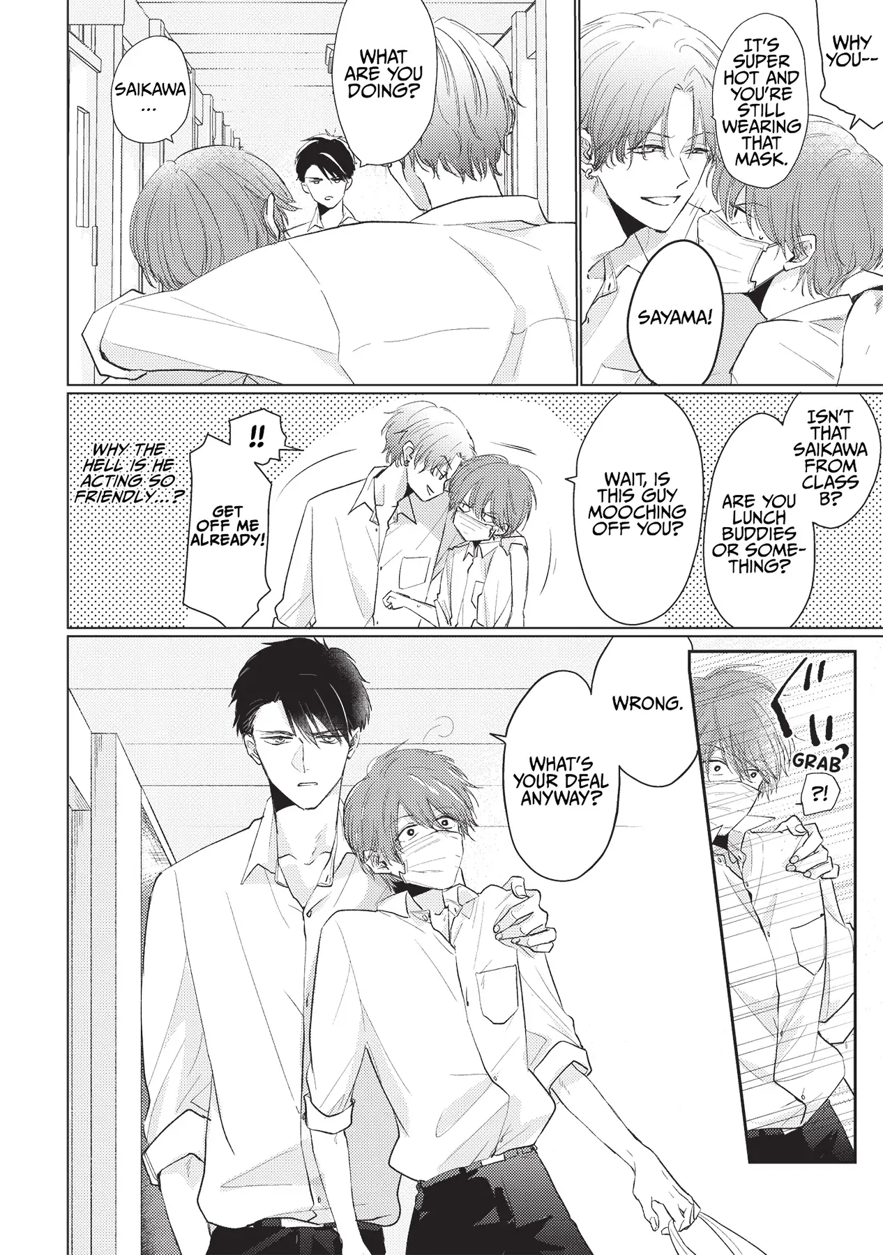 Mask Danshi wa Koishitakunai no ni (Official) - Volume 2 Chapter 12 manhwa