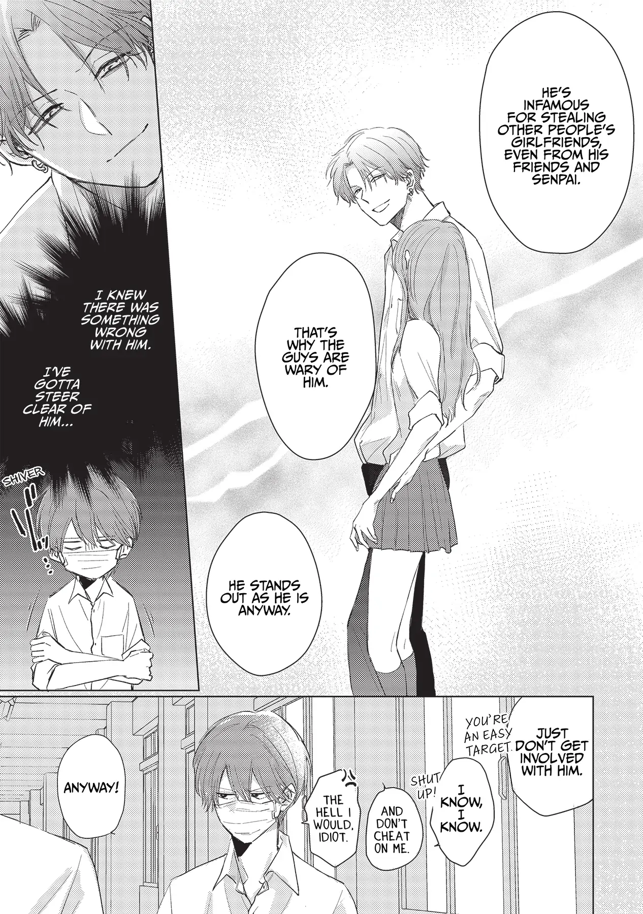 Mask Danshi wa Koishitakunai no ni (Official) - Volume 2 Chapter 12 manhwa