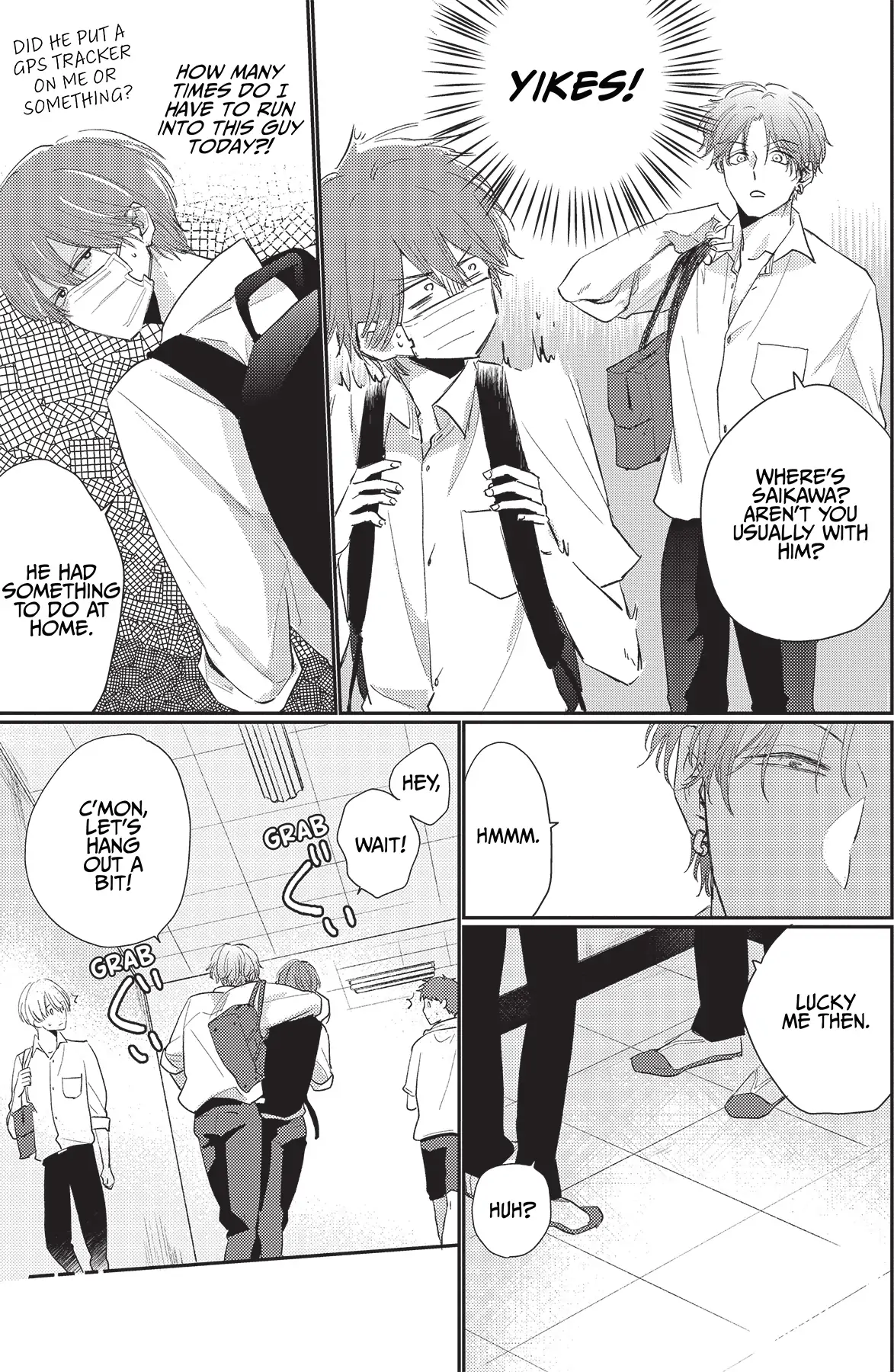 Mask Danshi wa Koishitakunai no ni (Official) - Volume 2 Chapter 12 manhwa