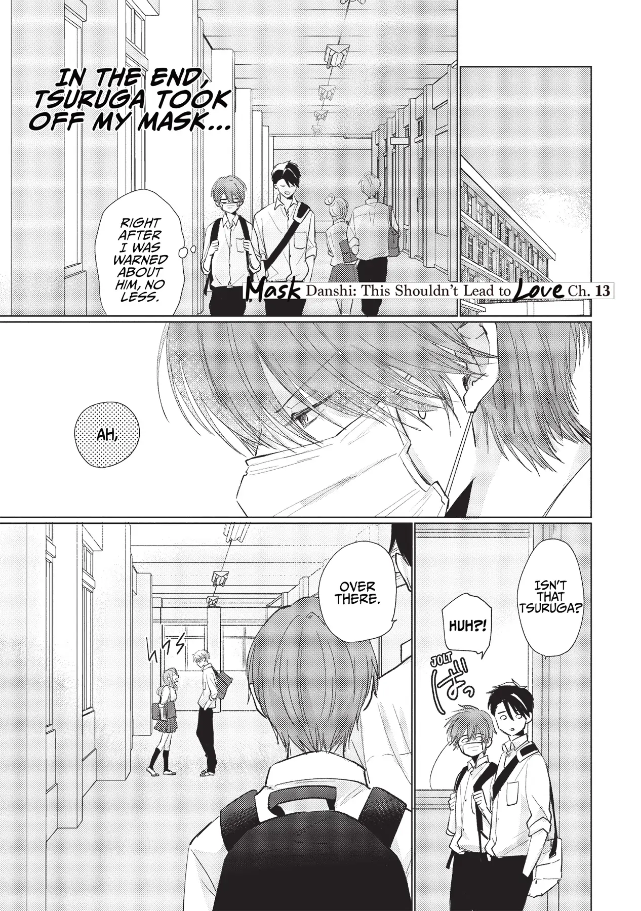 Mask Danshi wa Koishitakunai no ni (Official) - Volume 2 Chapter 13 manhwa