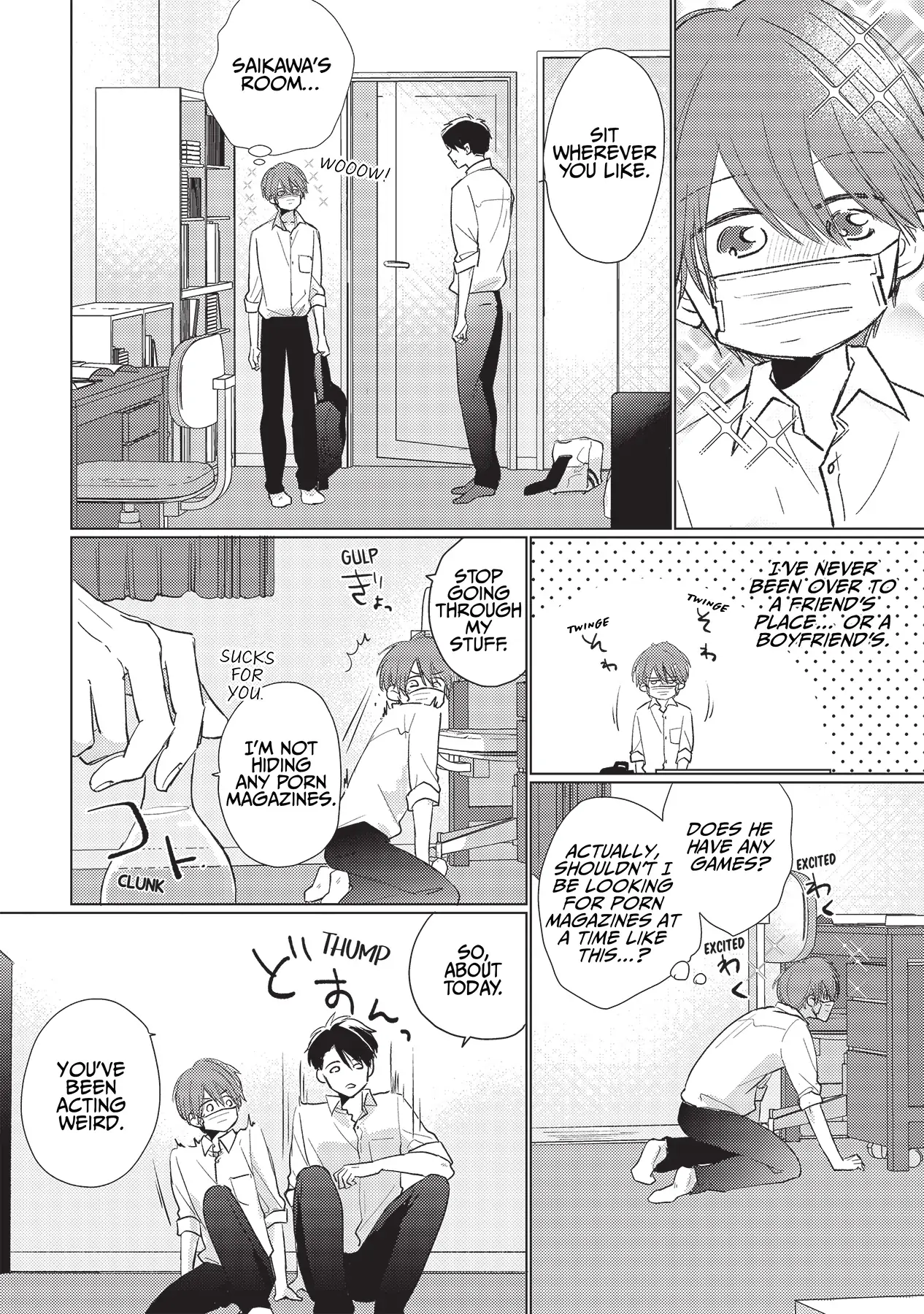Mask Danshi wa Koishitakunai no ni (Official) - Volume 2 Chapter 13 manhwa