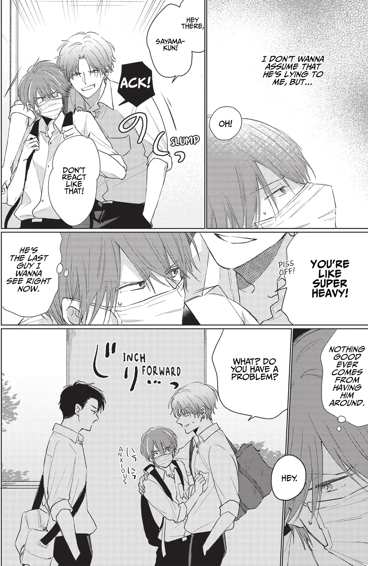 Mask Danshi wa Koishitakunai no ni (Official) - Volume 2 Chapter 14 manhwa