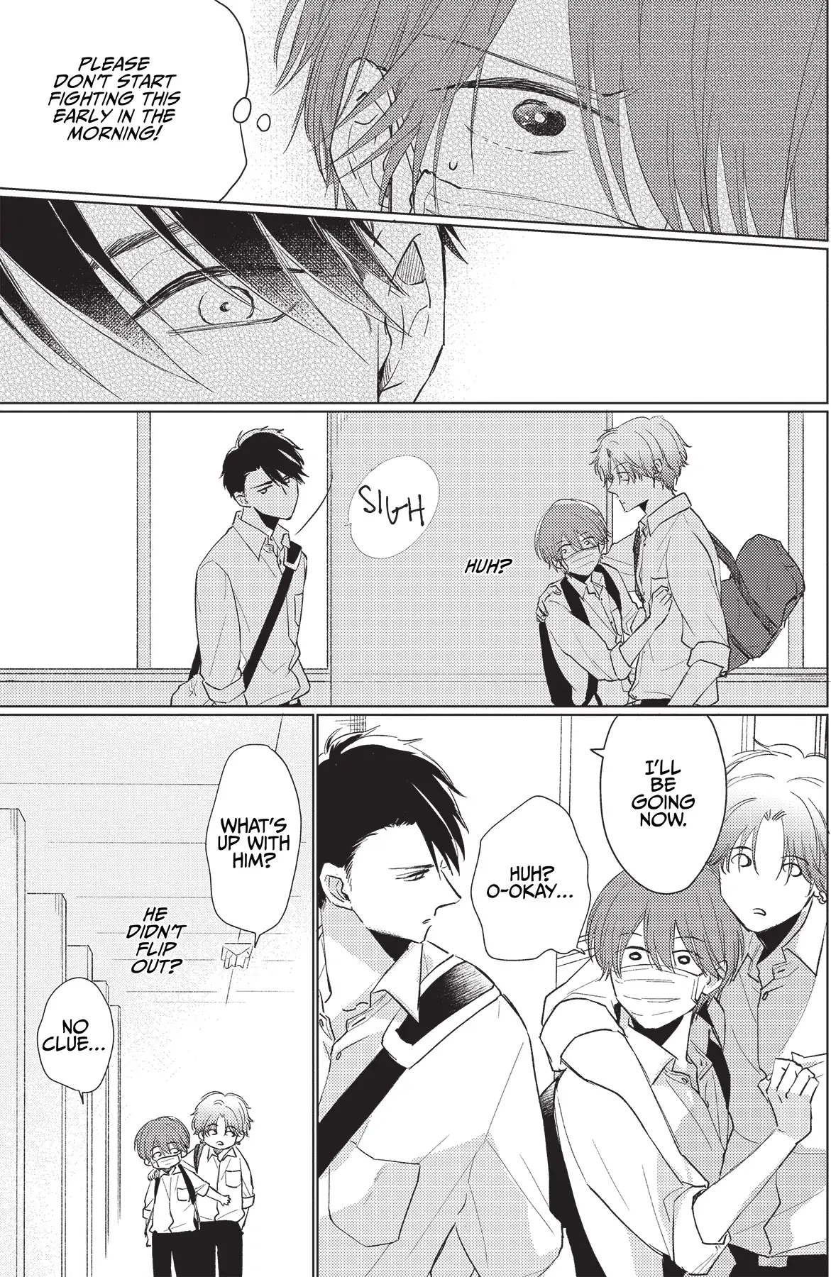 Mask Danshi wa Koishitakunai no ni (Official) - Volume 2 Chapter 14 manhwa