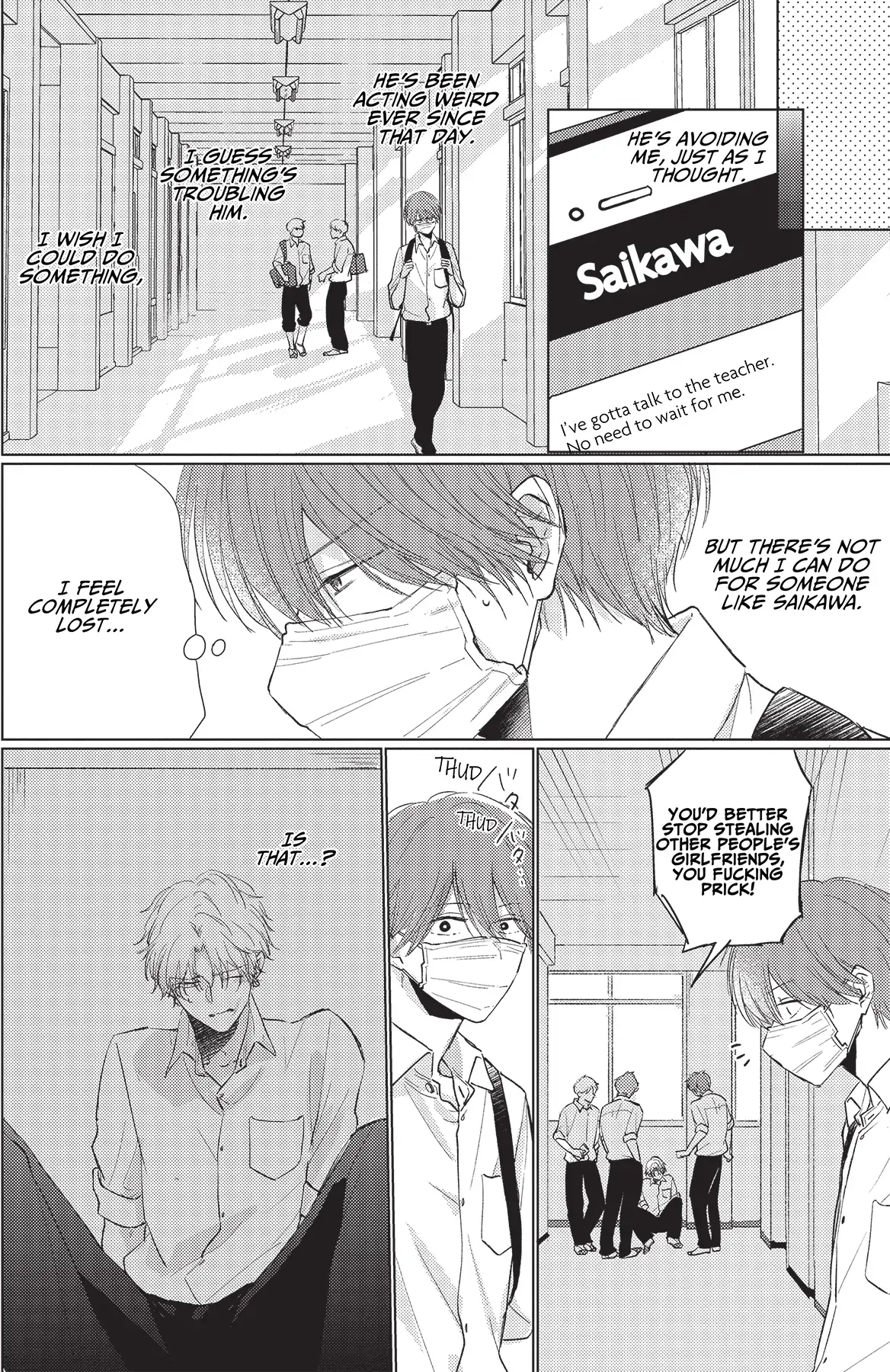 Mask Danshi wa Koishitakunai no ni (Official) - Volume 2 Chapter 14 manhwa