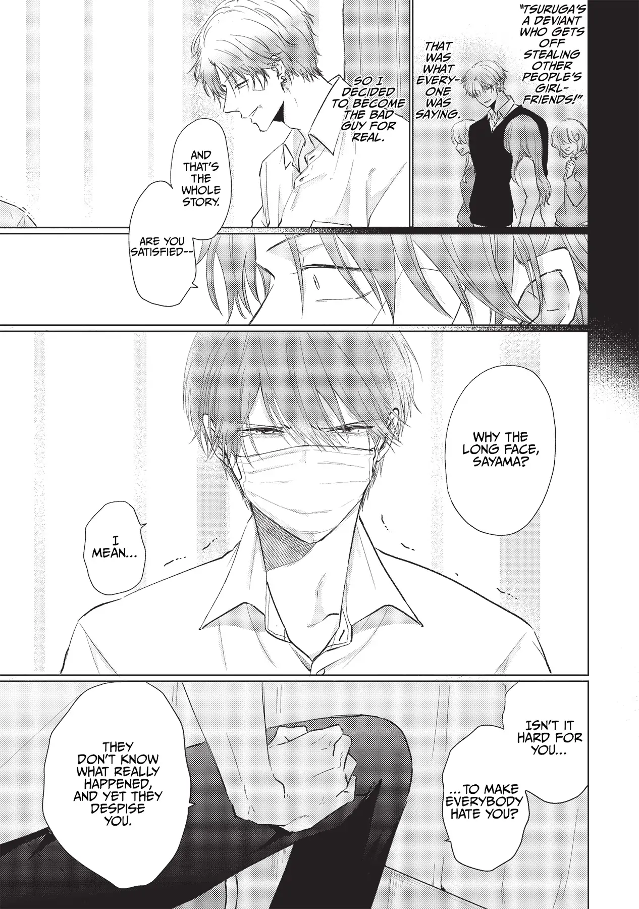 Mask Danshi wa Koishitakunai no ni (Official) - Volume 2 Chapter 14 manhwa