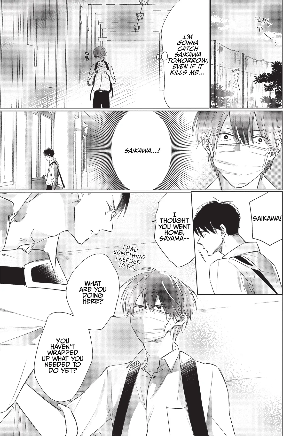 Mask Danshi wa Koishitakunai no ni (Official) - Volume 2 Chapter 14 manhwa
