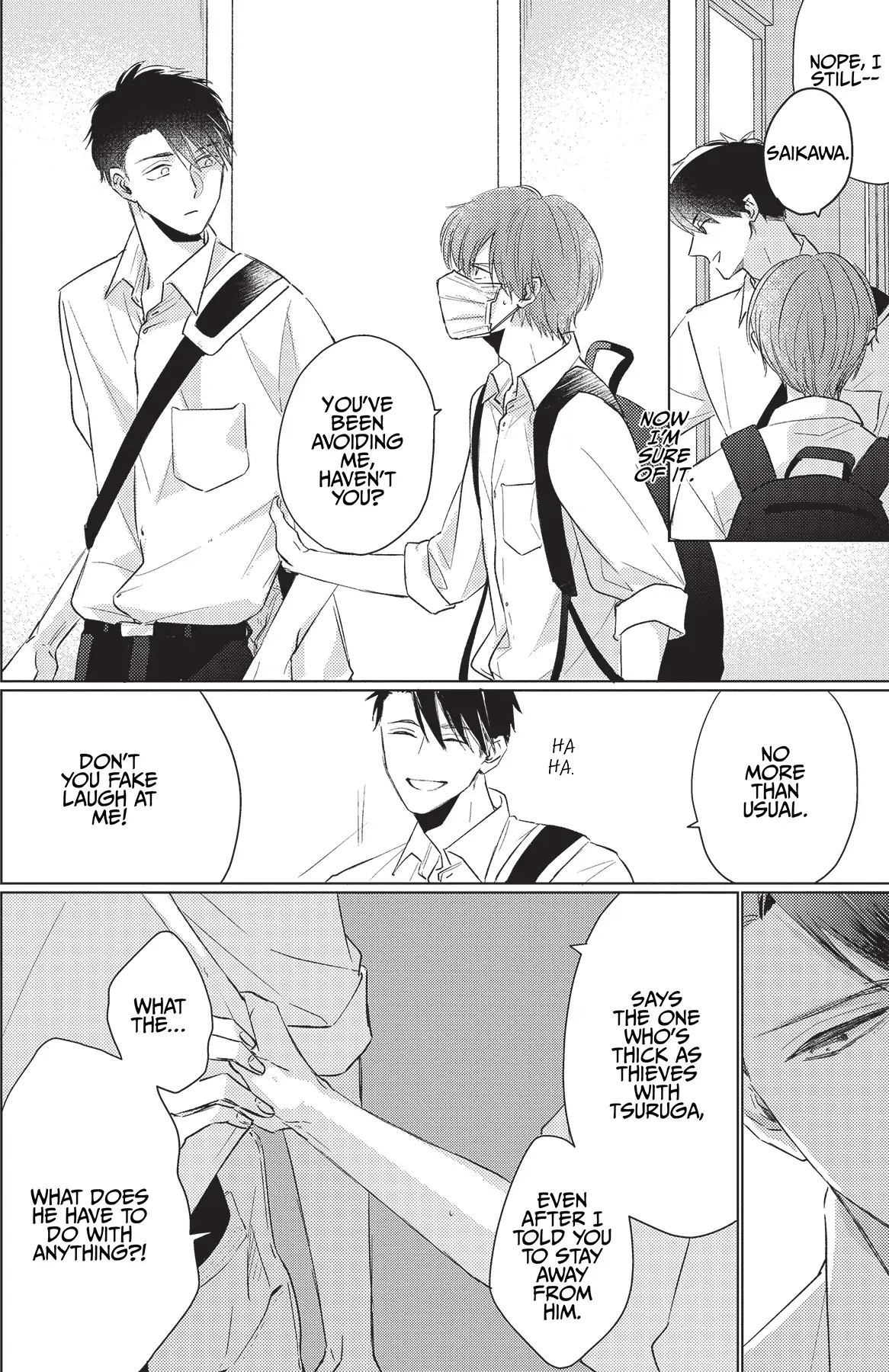 Mask Danshi wa Koishitakunai no ni (Official) - Volume 2 Chapter 14 manhwa
