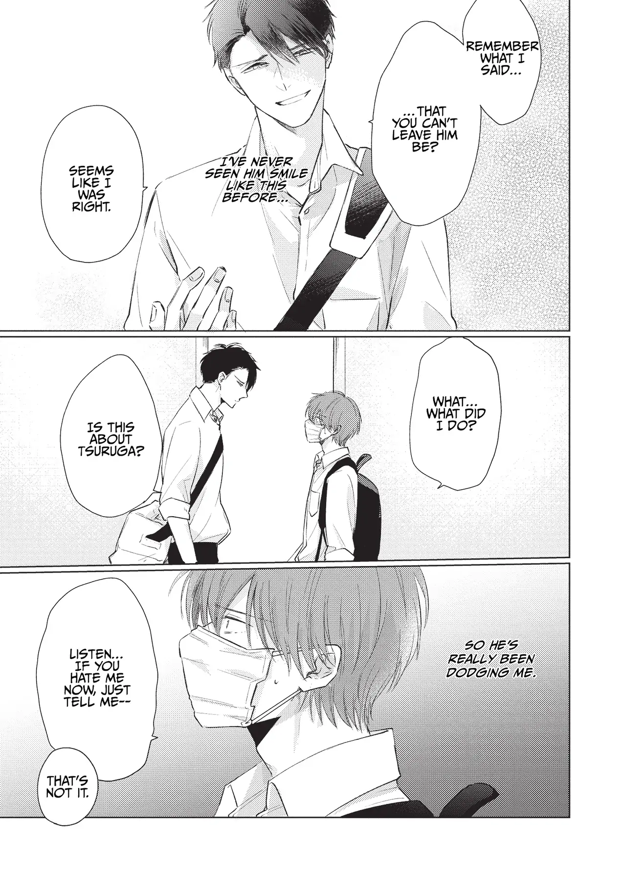 Mask Danshi wa Koishitakunai no ni (Official) - Volume 2 Chapter 14 manhwa