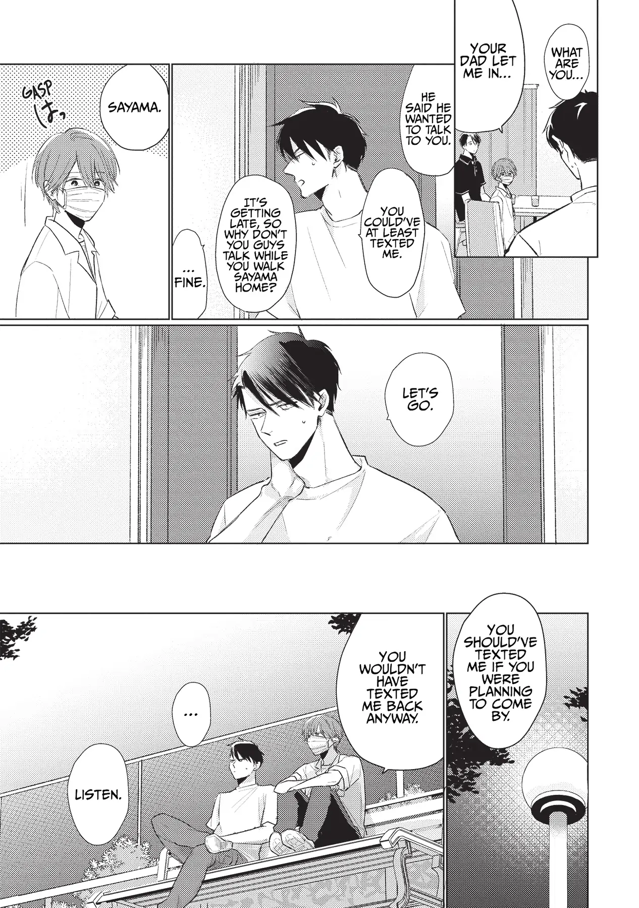 Mask Danshi wa Koishitakunai no ni (Official) - Volume 2 Chapter 15 manhwa