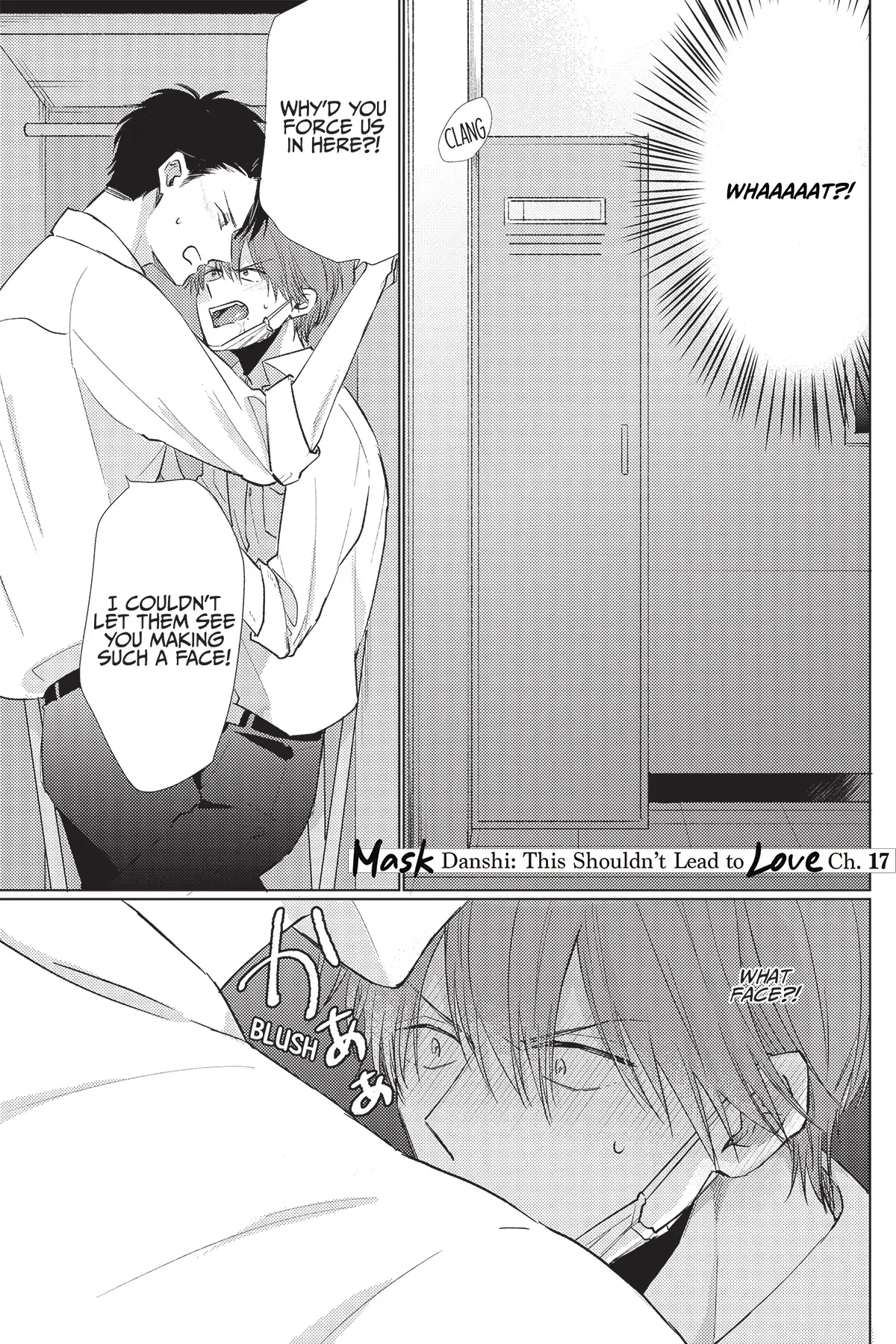 Mask Danshi wa Koishitakunai no ni (Official) - Volume 2 Chapter 17 manhwa