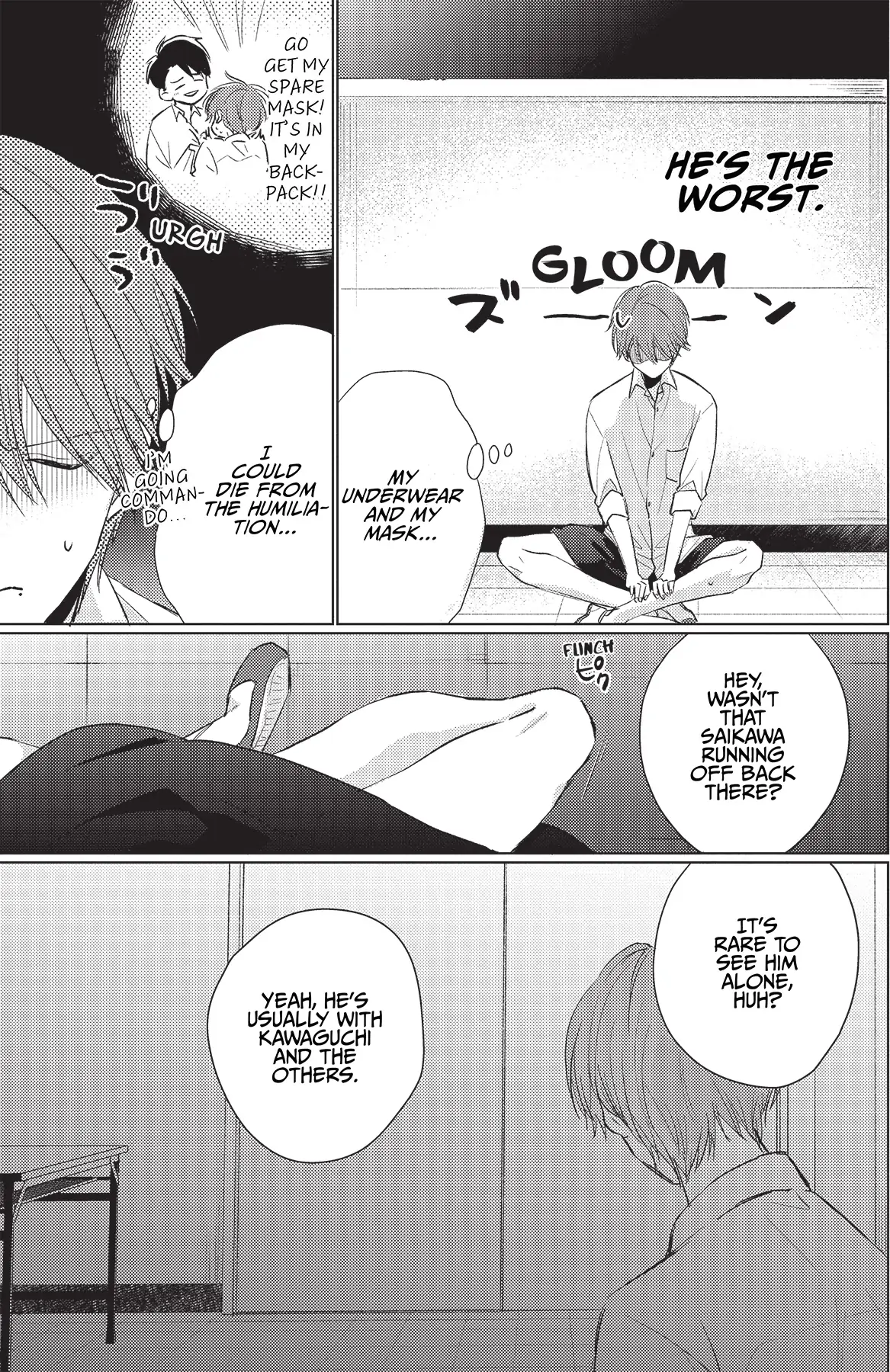 Mask Danshi wa Koishitakunai no ni (Official) - Volume 2 Chapter 17 manhwa
