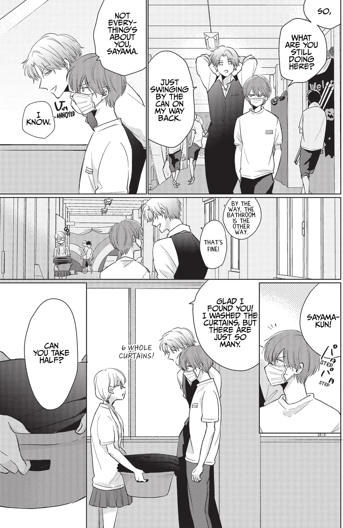 Mask Danshi wa Koishitakunai no ni (Official) - Volume 2 Chapter 17 manhwa