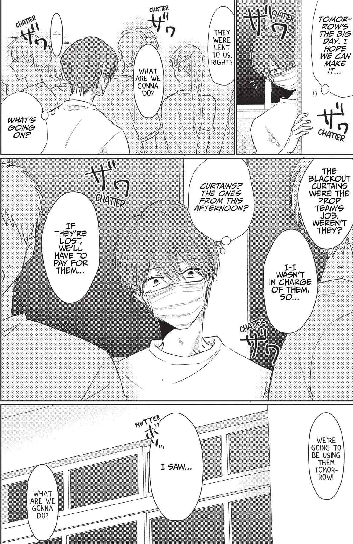 Mask Danshi wa Koishitakunai no ni (Official) - Volume 2 Chapter 17 manhwa