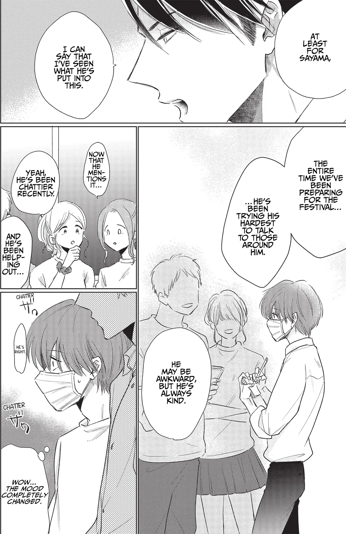 Mask Danshi wa Koishitakunai no ni (Official) - Volume 2 Chapter 18 manhwa
