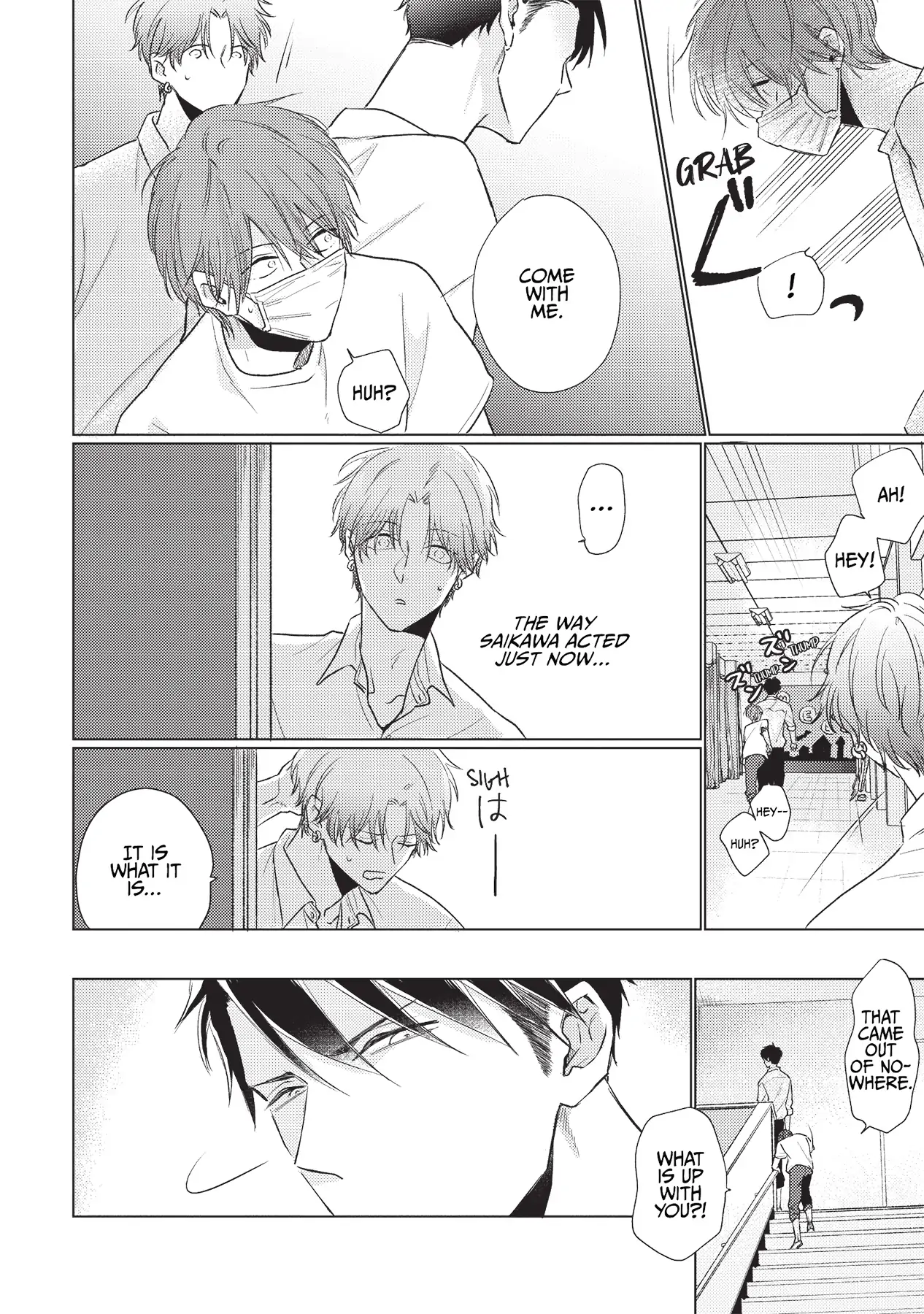 Mask Danshi wa Koishitakunai no ni (Official) - Volume 2 Chapter 18 manhwa