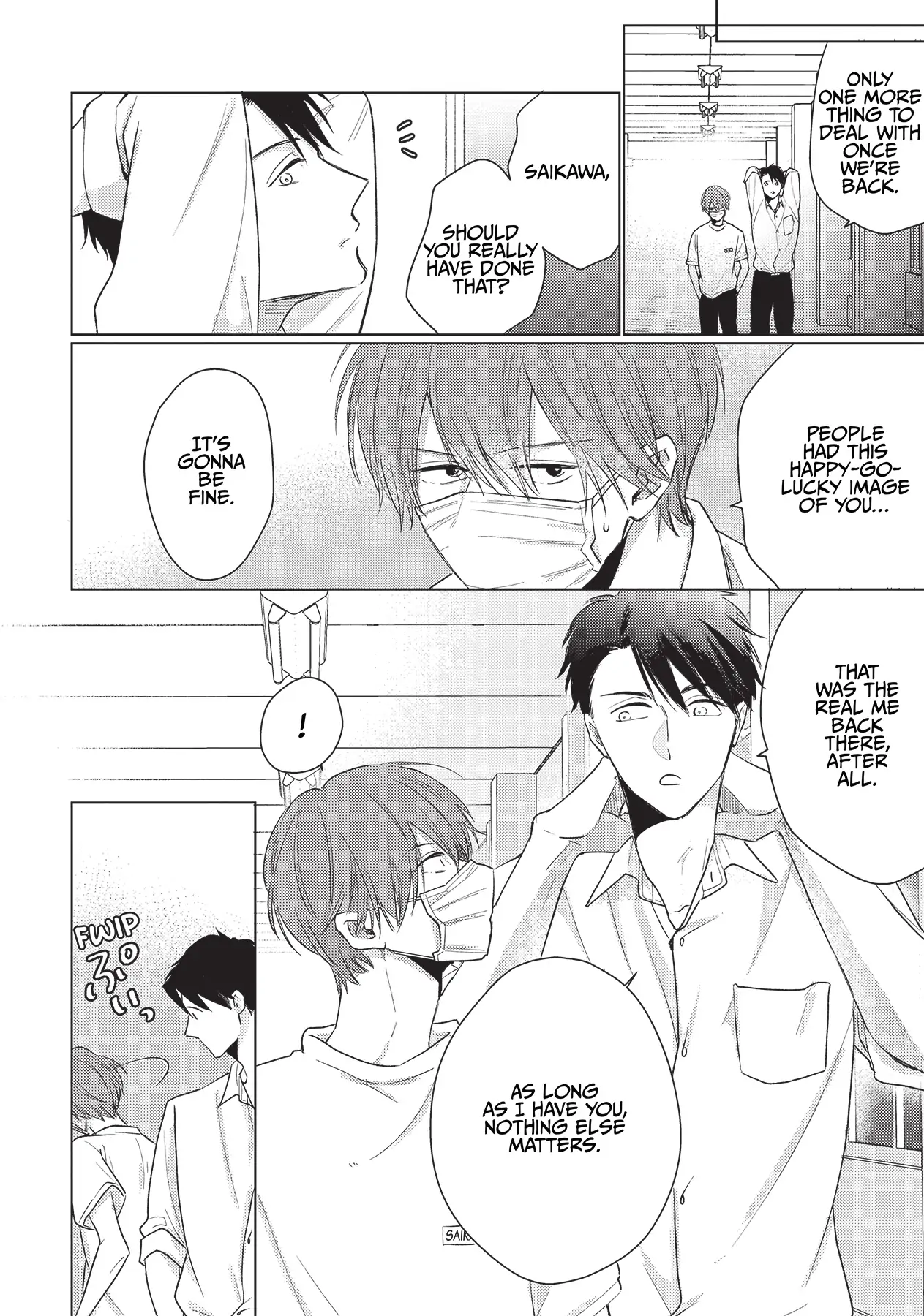 Mask Danshi wa Koishitakunai no ni (Official) - Volume 2 Chapter 18 manhwa