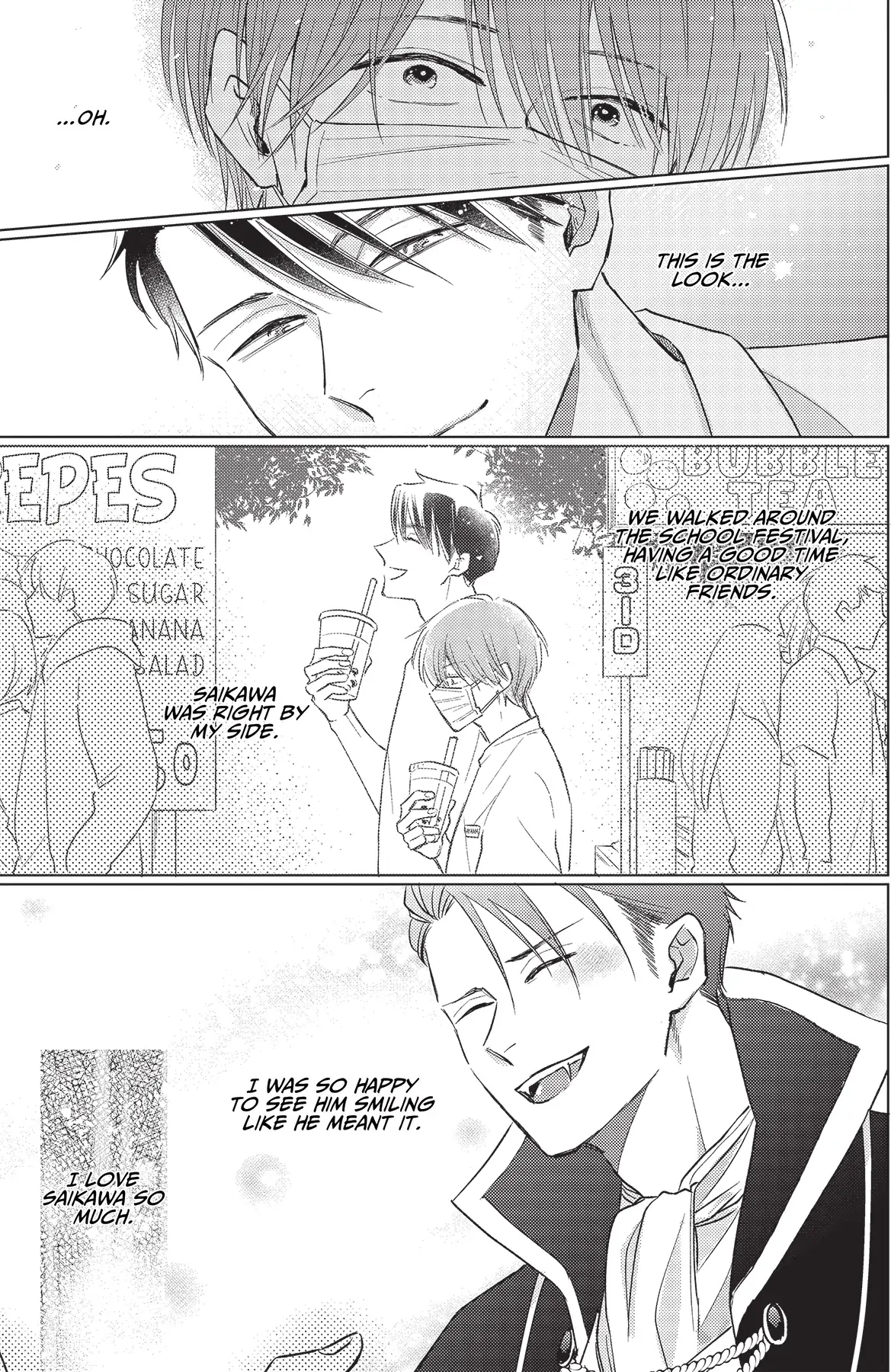 Mask Danshi wa Koishitakunai no ni (Official) - Volume 2 Chapter 19 manhwa